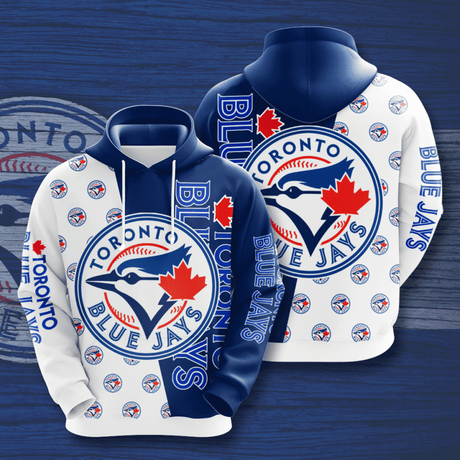 Toronto Blue Jays 3D All Over Print Hoodie, Zip Hoodie