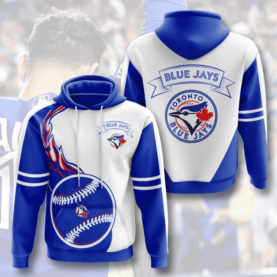 Toronto Blue Jays 3D All Over Print Hoodie, Zip Hoodie