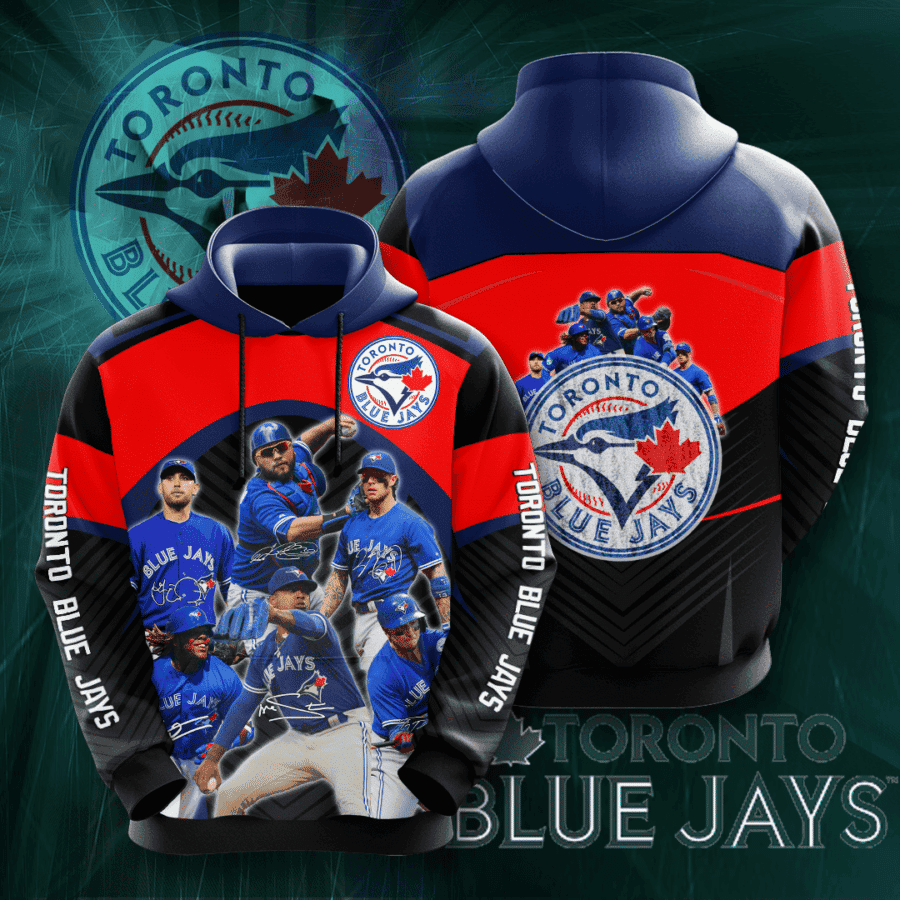 Toronto Blue Jays 3D All Over Print Hoodie, Zip Hoodie