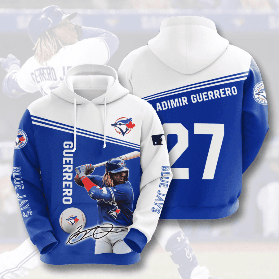 Toronto Blue Jays 3D All Over Print Hoodie, Zip Hoodie