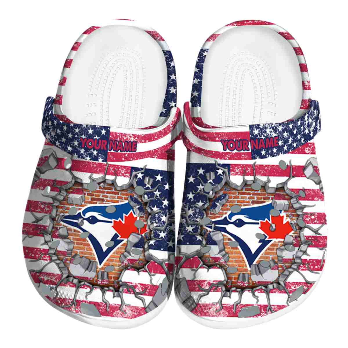 Toronto Blue Jays MLB Sport Crocs Crocband Clogs Shoes Comfortable For Men Women and Kids