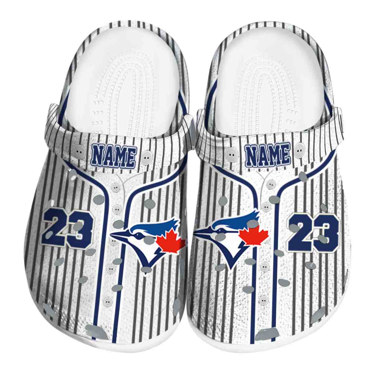 Toronto Blue Jays MLB Sport Crocs Crocband Clogs Shoes Comfortable For Men Women and Kids