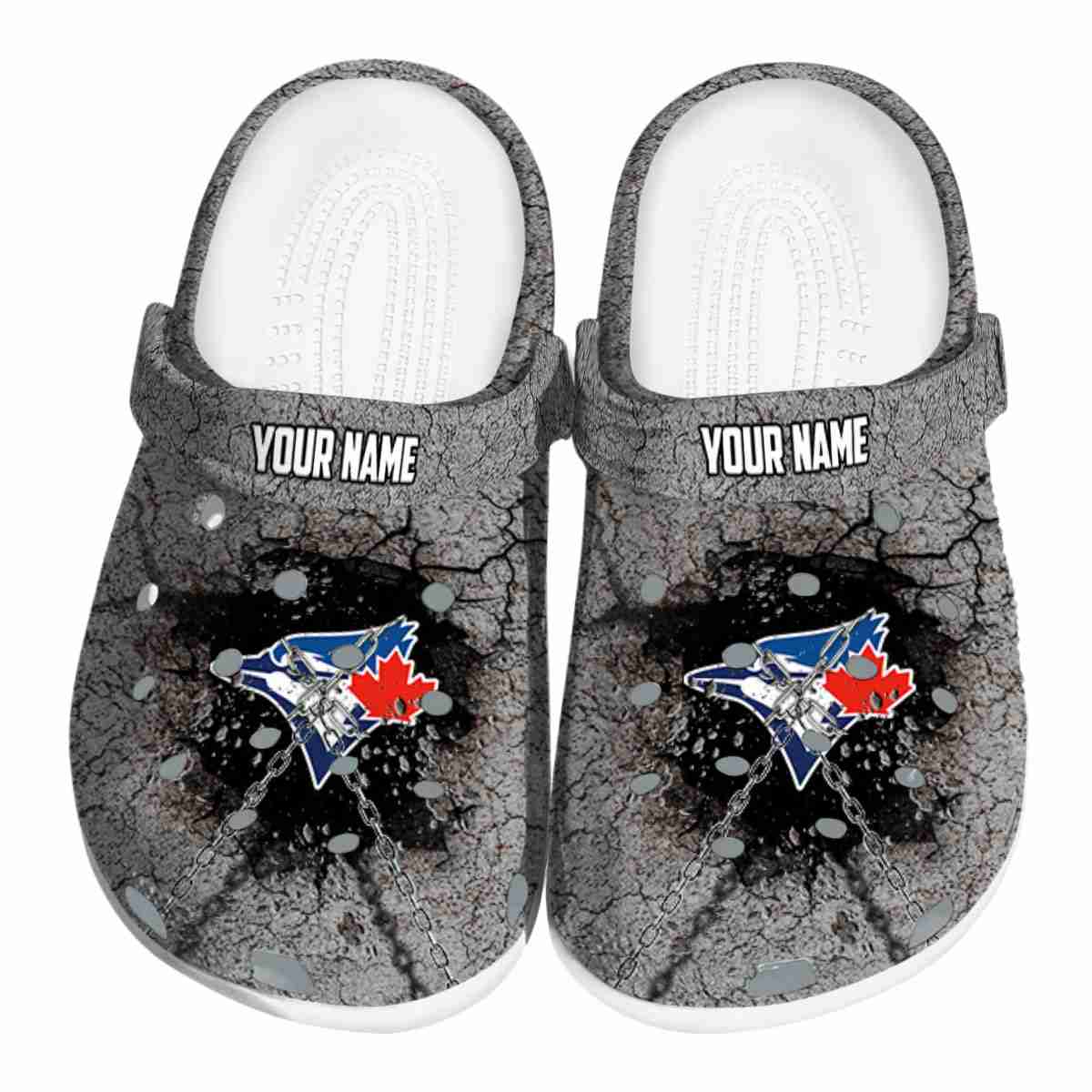 Toronto Blue Jays MLB Sport Crocs Crocband Clogs Shoes Comfortable For Men Women and Kids