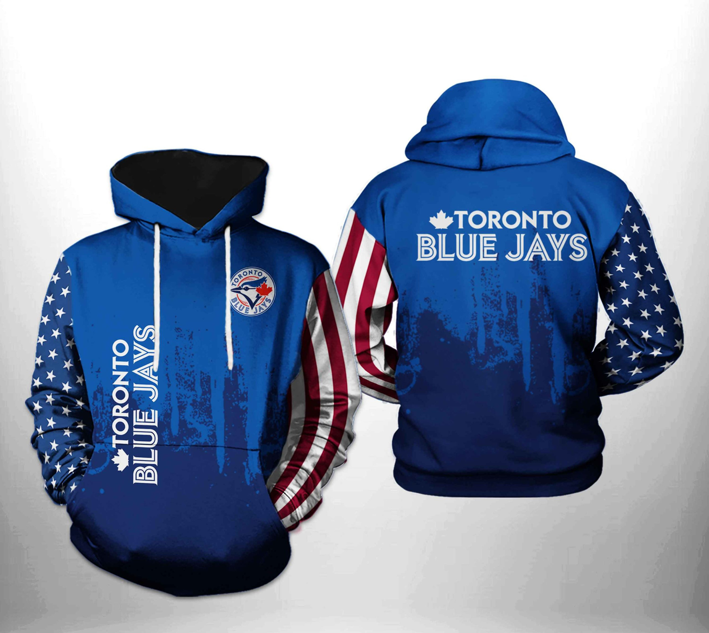 Toronto Blue Jays MLB Team US 3D All Over Print Hoodie, Zip Hoodie