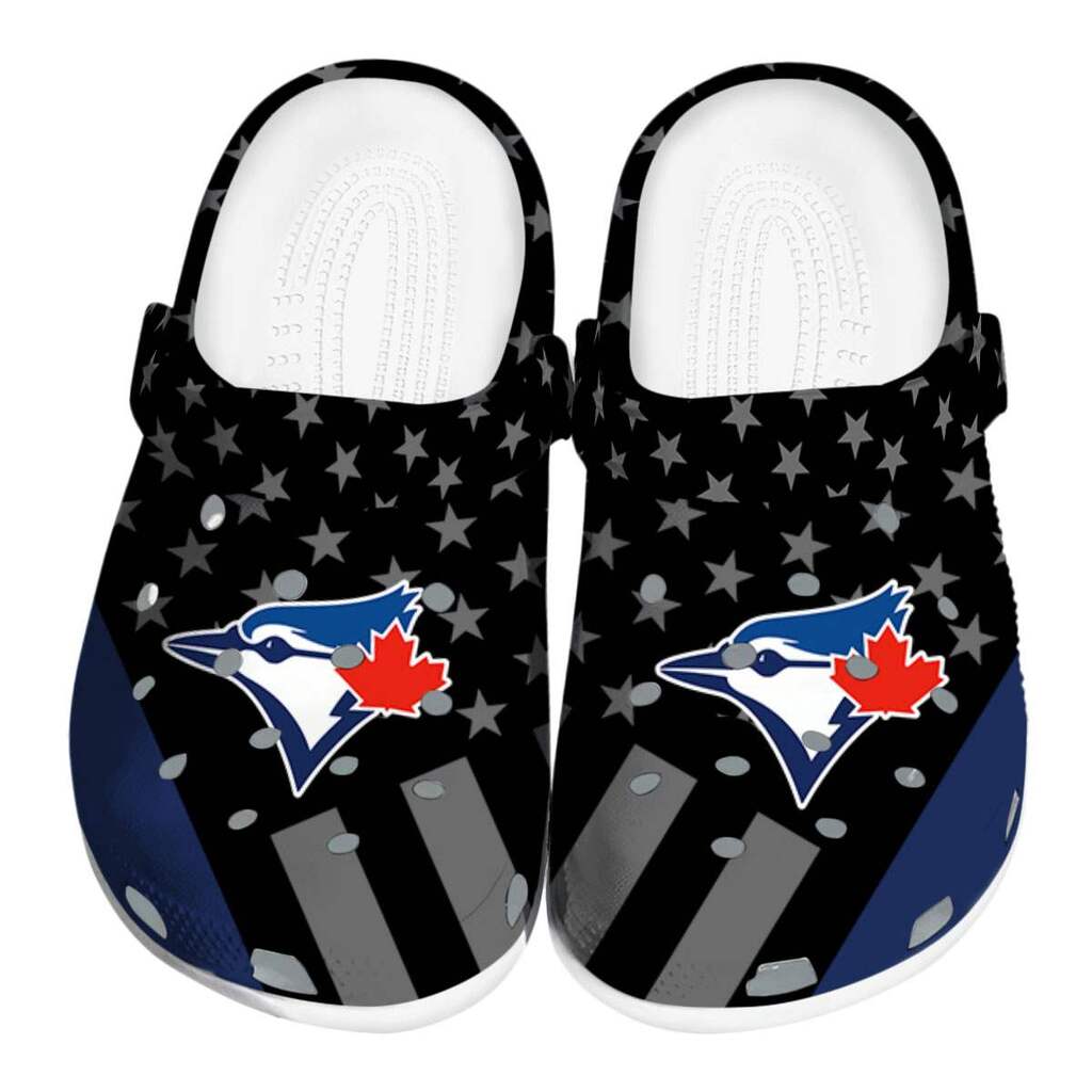 Toronto Blue Jays Stellar Stripes Theme ClogTVC180157