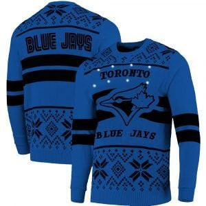 Toronto Blue Jays Ugly Christmas Sweater Adult 3D Funny Matching for family