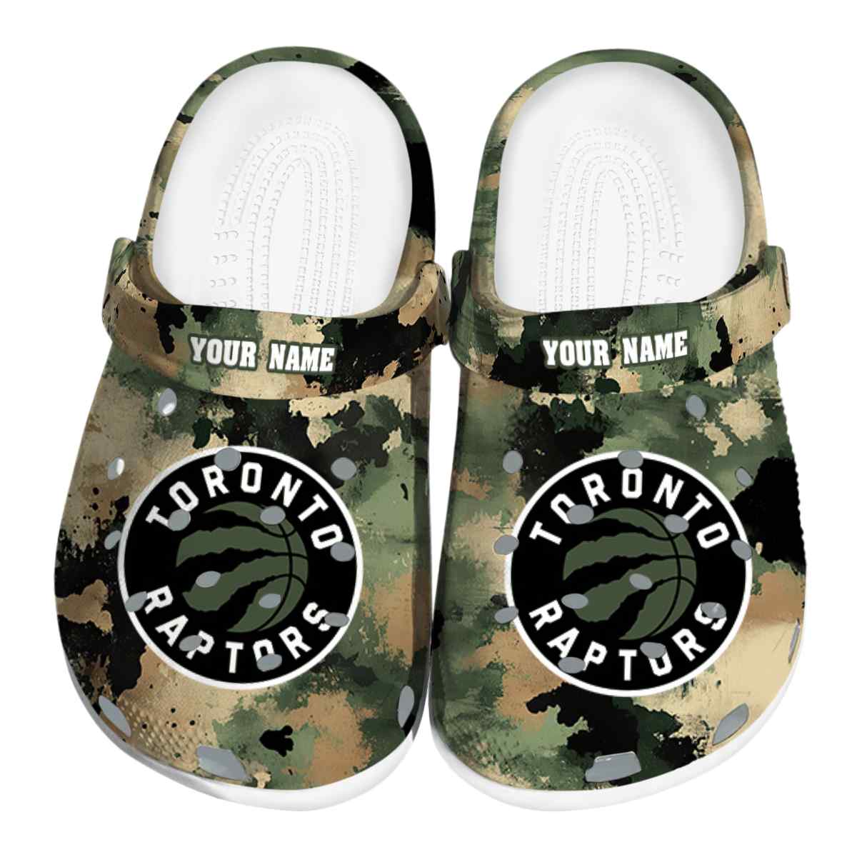 Toronto Raptors NBA Sport Crocs Crocband Clogs Shoes Comfortable For Men Women and Kids