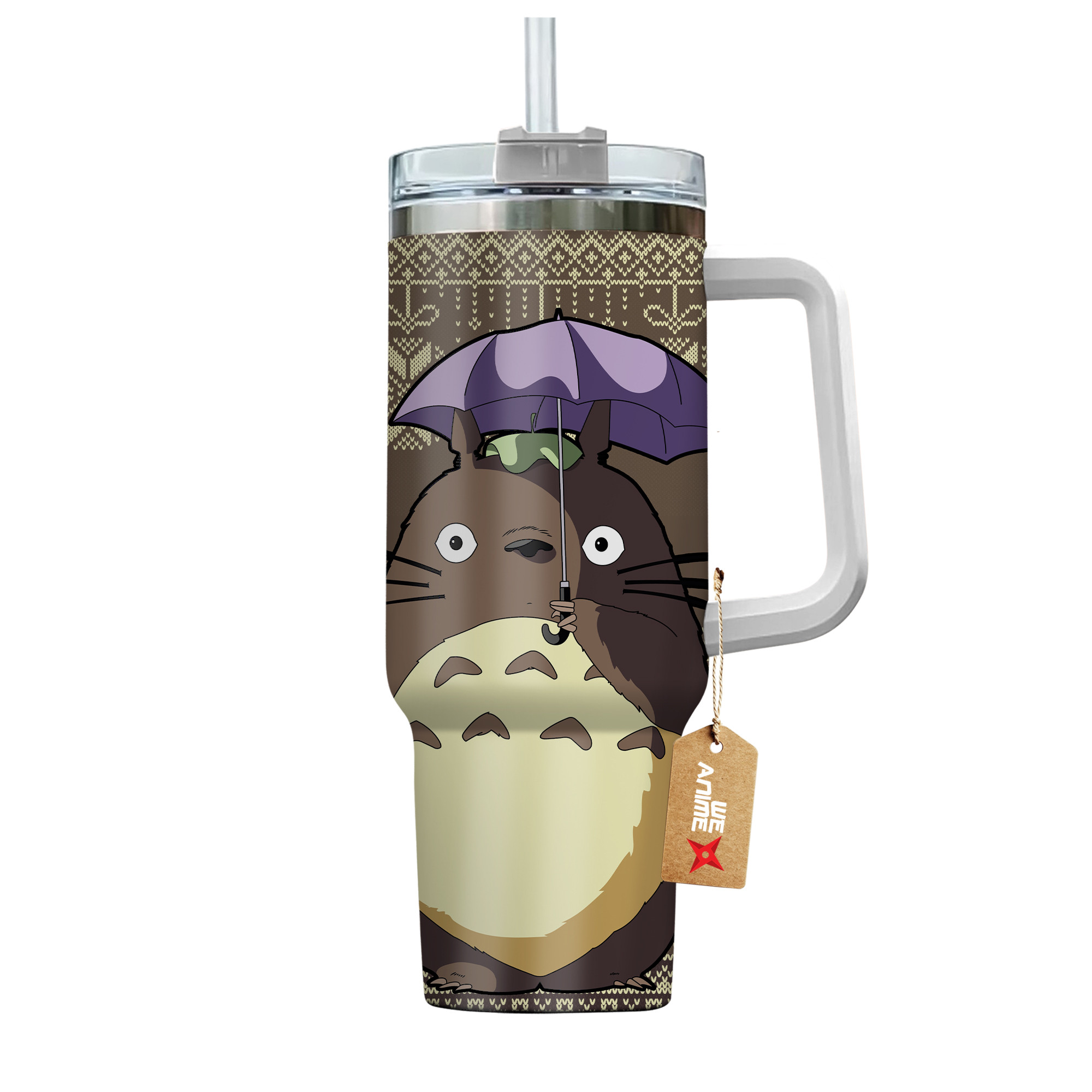 Totoro My Neighbor Totoro Anime Custom Stanley Cup 40 oz 30 oz Tumbler With HandleTVC2301165 - Image 4