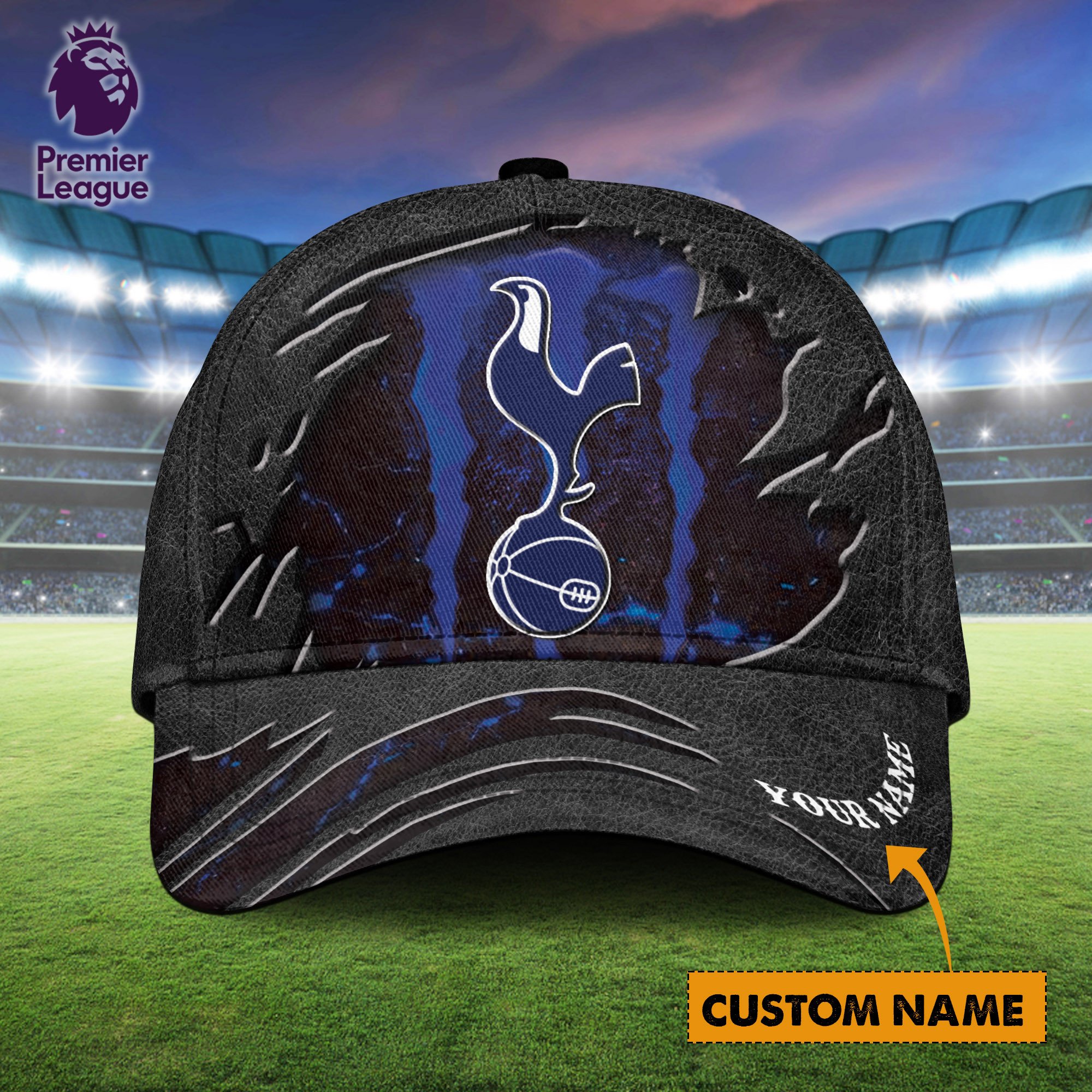 Tottenham EPL Personalized Classic Cap For Fans  Trucker Hats Custom Hats Gifts For Men & Women