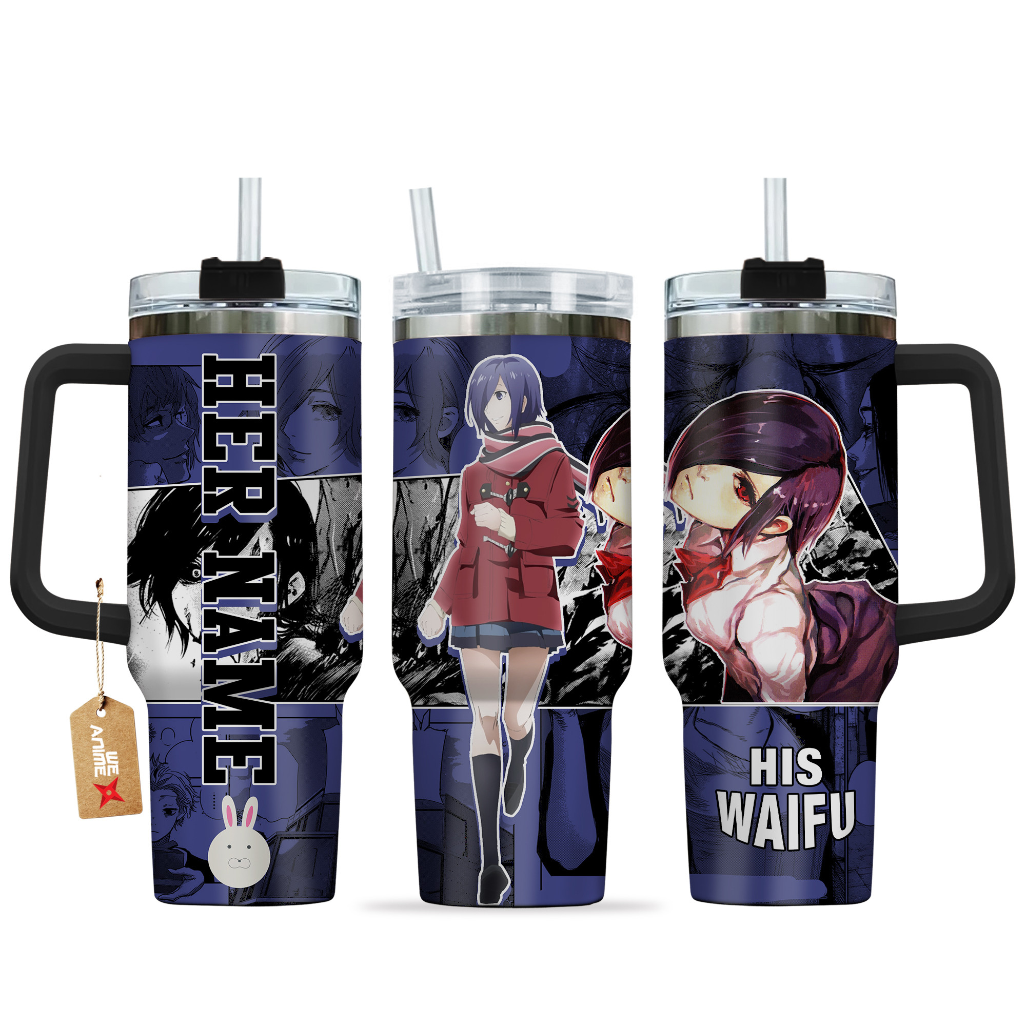 Touka Kirishima Tokyo Ghoul Anime Custom Stanley Cup 40 oz 30 oz Tumbler With HandleTVC2301137