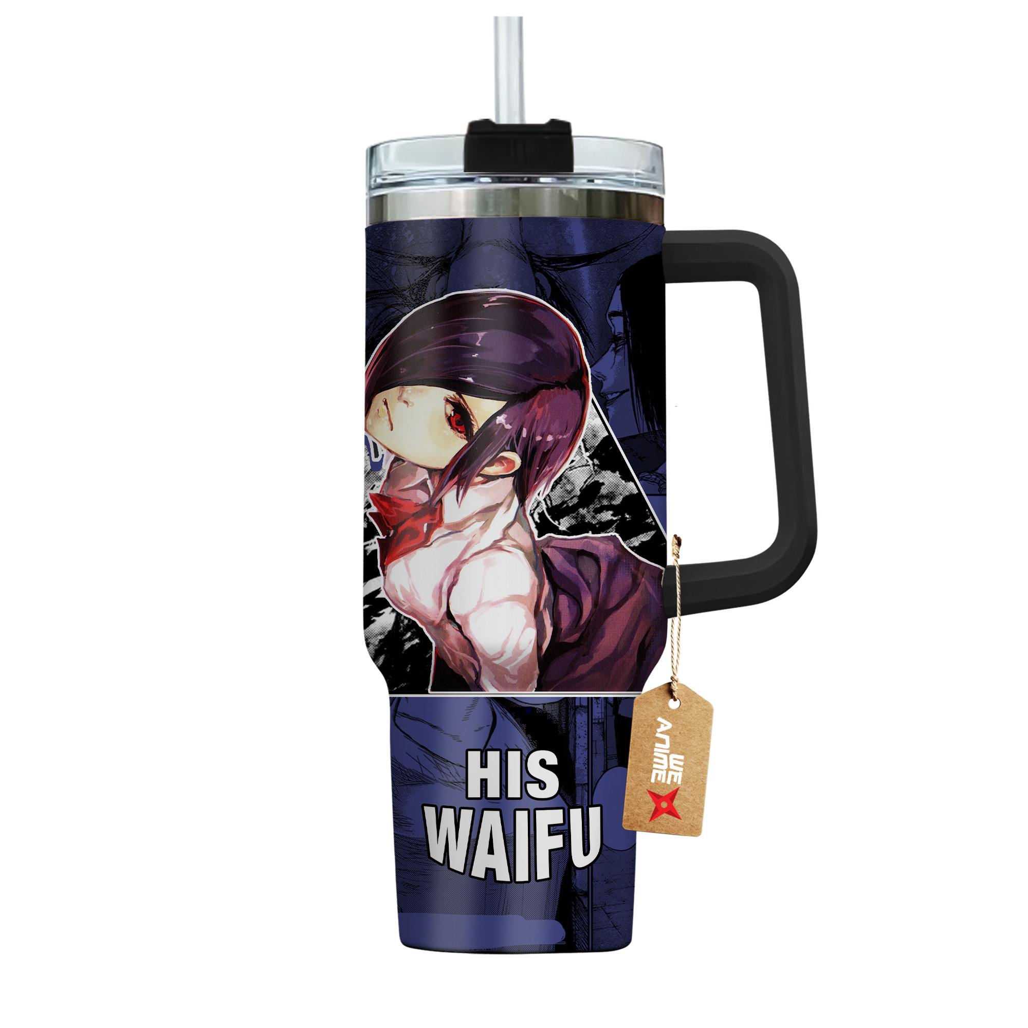 Touka Kirishima Tokyo Ghoul Anime Custom Stanley Cup 40 oz 30 oz Tumbler With HandleTVC2301137 - Image 4