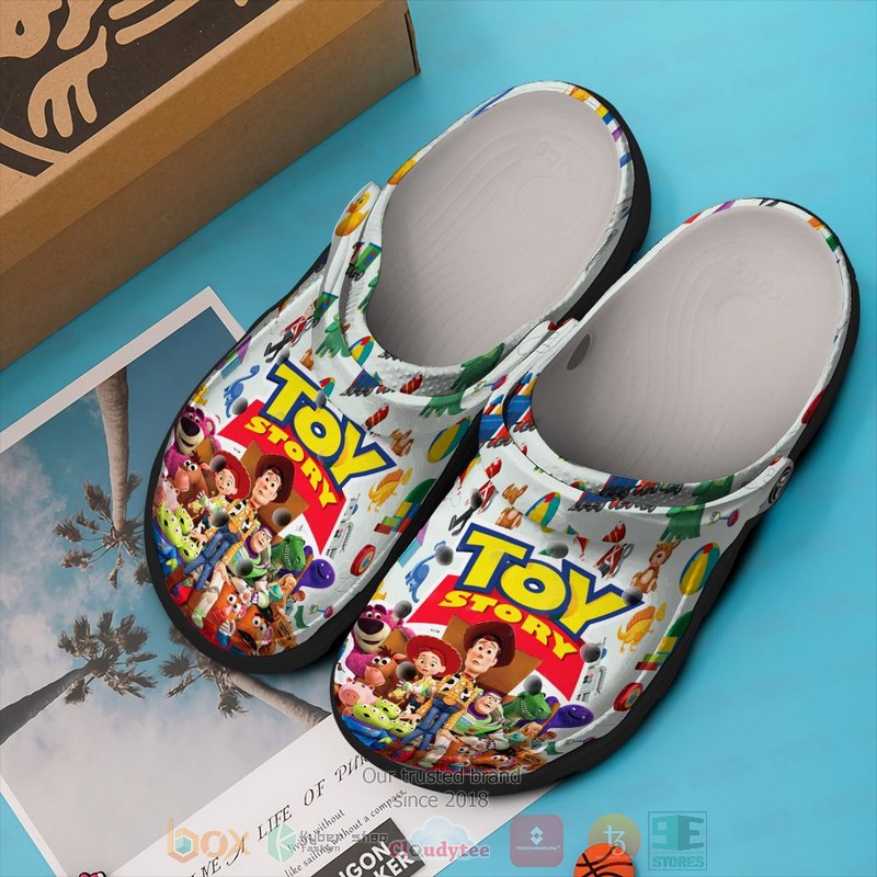 Toy Story Cartoon Crocs Crocband Clogs Shoes Comfortable For Men Women and Kids