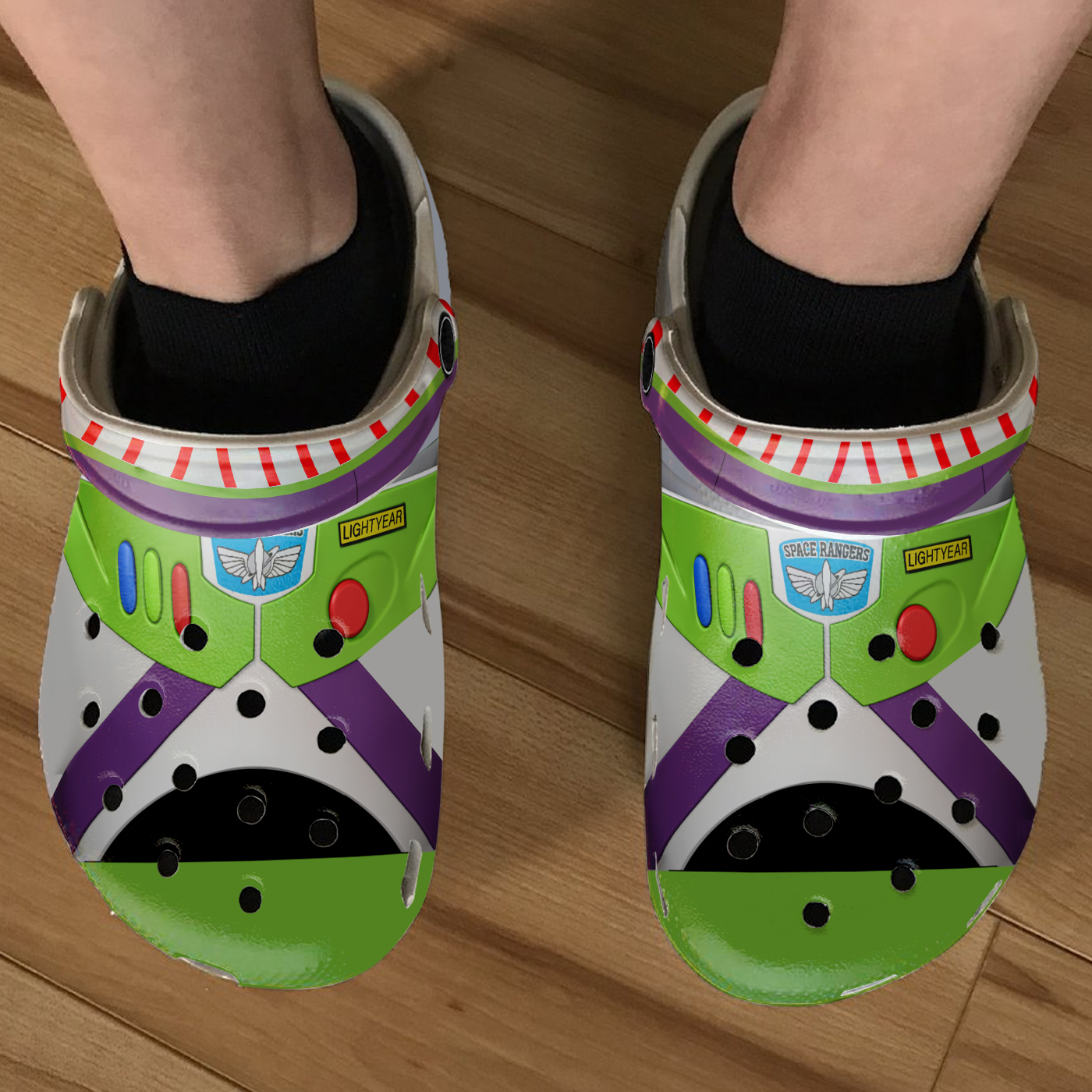 Toy Story Cartoon Crocs Crocband Clogs Shoes Comfortable For Men Women and Kids