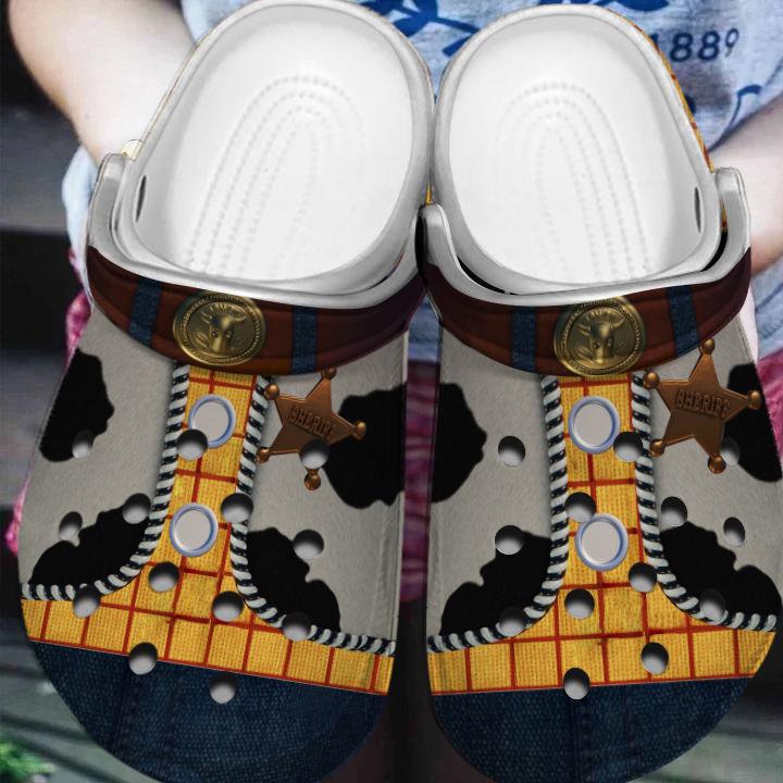 Toy Story Cartoon Crocs Crocband Clogs Shoes Comfortable For Men Women and Kids