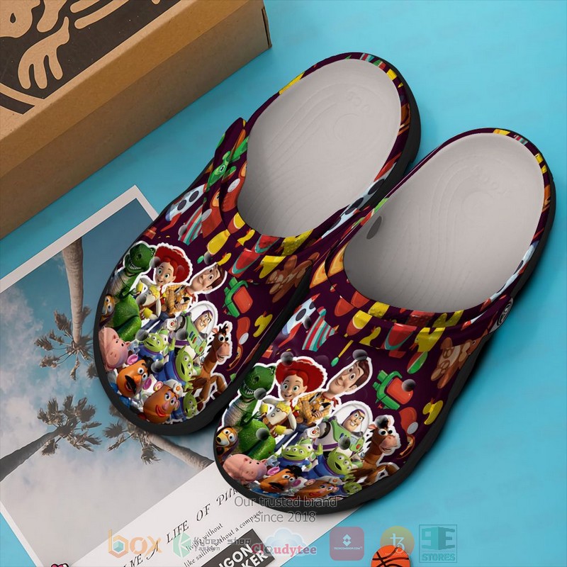 Toy Story Cartoon Crocs Crocband Clogs Shoes Comfortable For Men Women and Kids