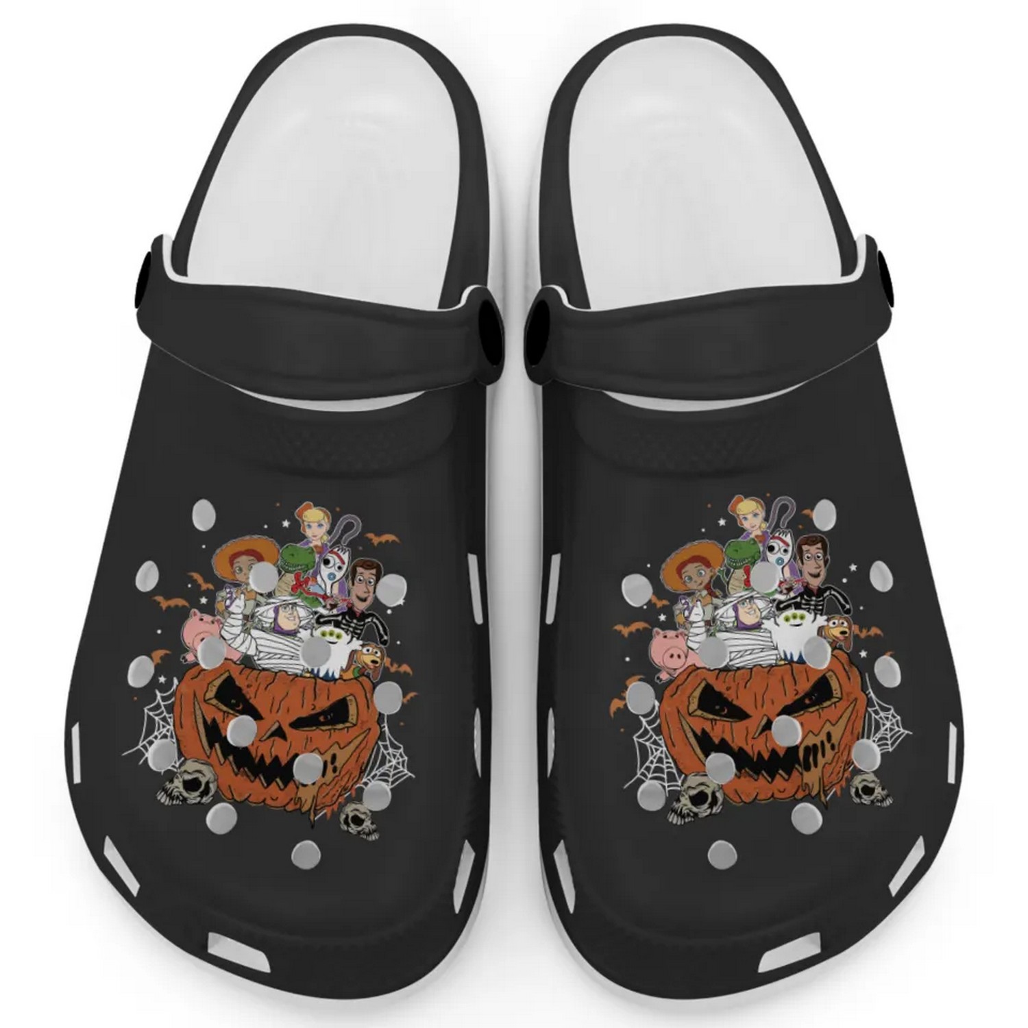 Toy Story Cartoon Crocs Crocband Clogs Shoes Comfortable For Men Women and Kids