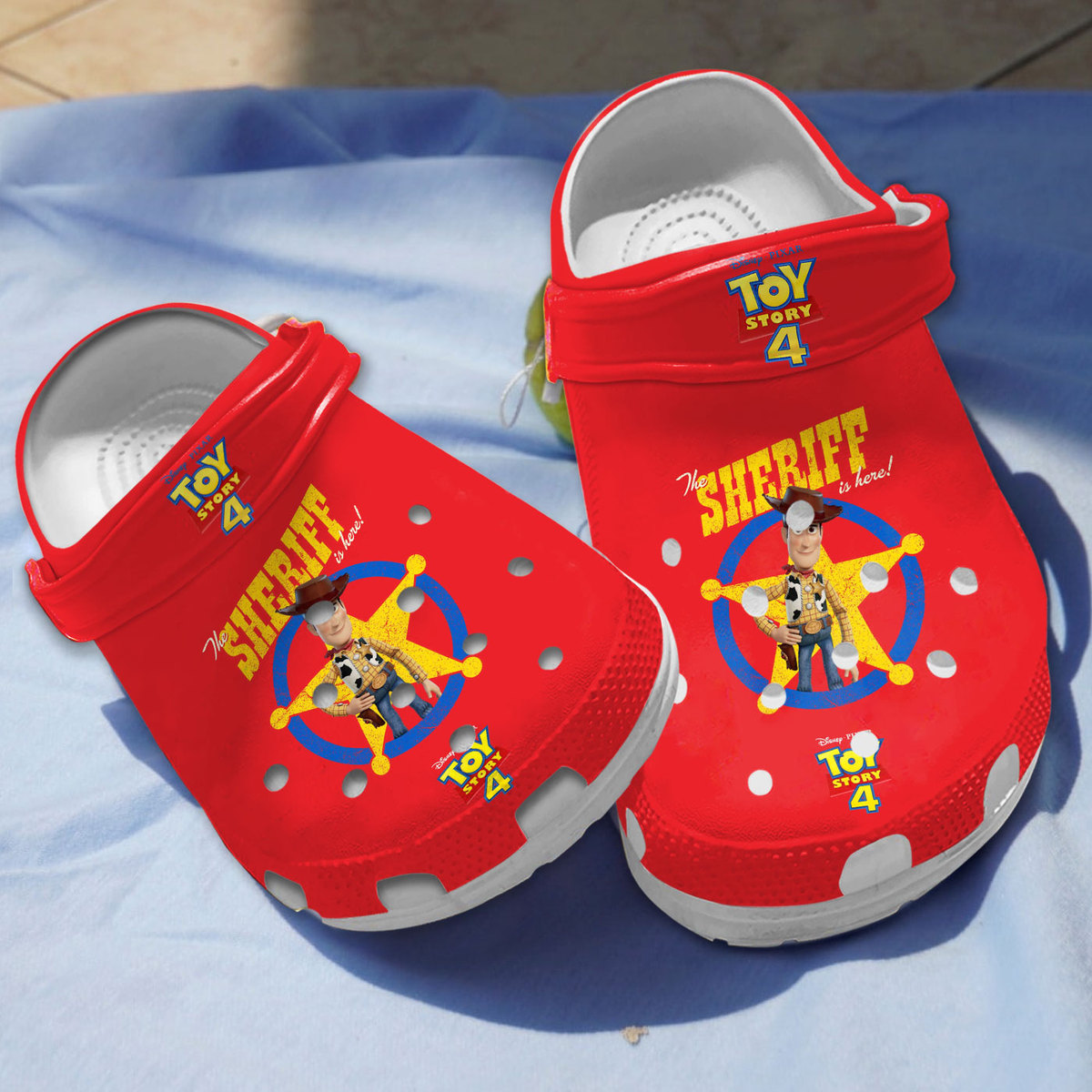 Toy Story Cartoon Crocs Crocband Clogs Shoes Comfortable For Men Women and Kids