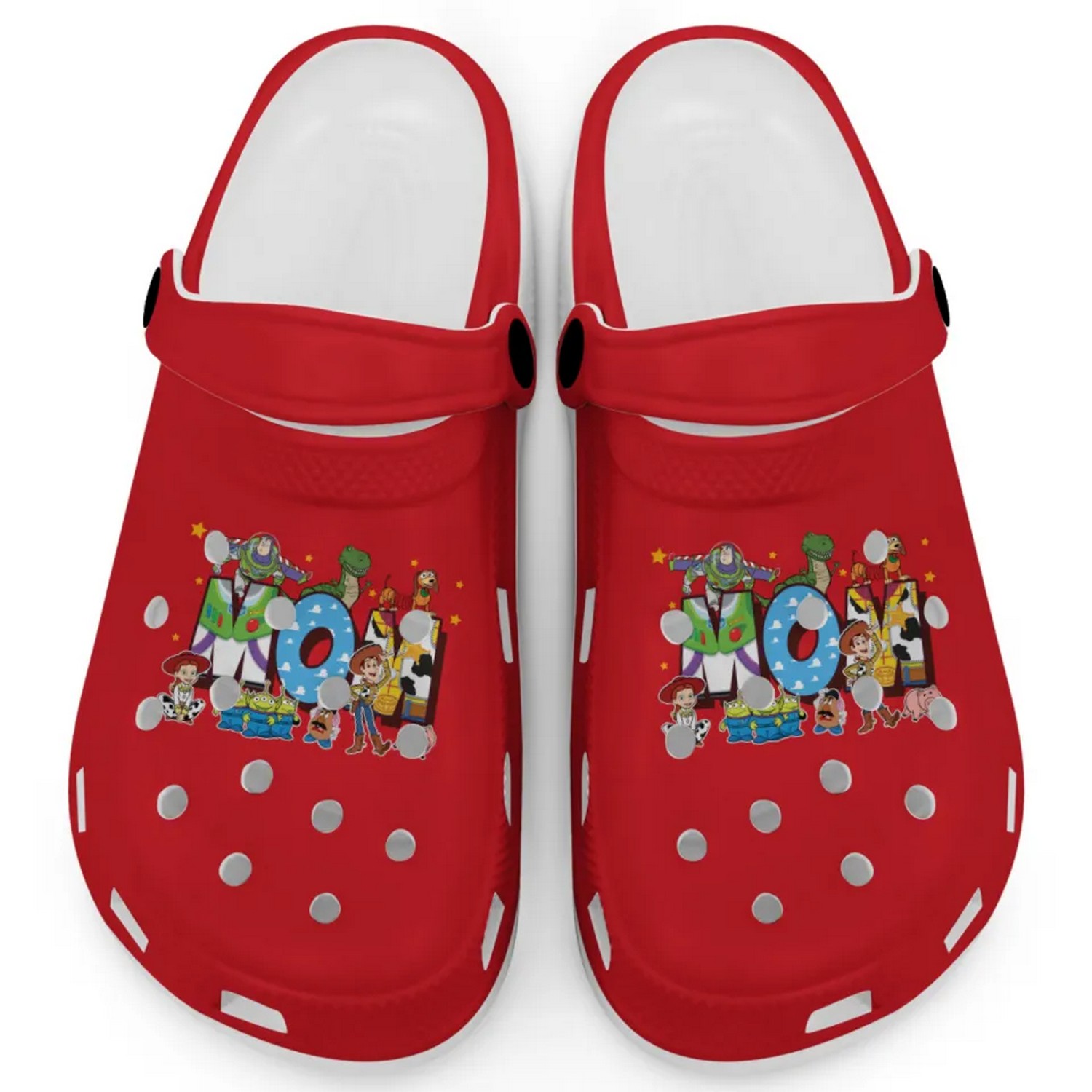 Toy Story Cartoon Crocs Crocband Clogs Shoes Comfortable For Men Women and Kids