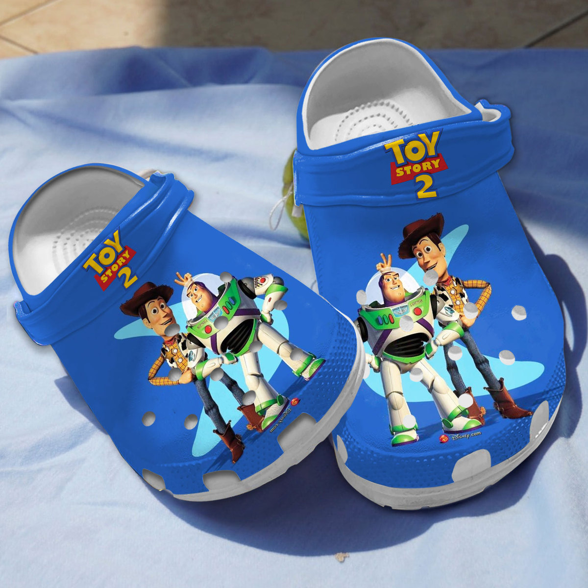 Toy Story Cartoon Crocs Crocband Clogs Shoes Comfortable For Men Women and Kids