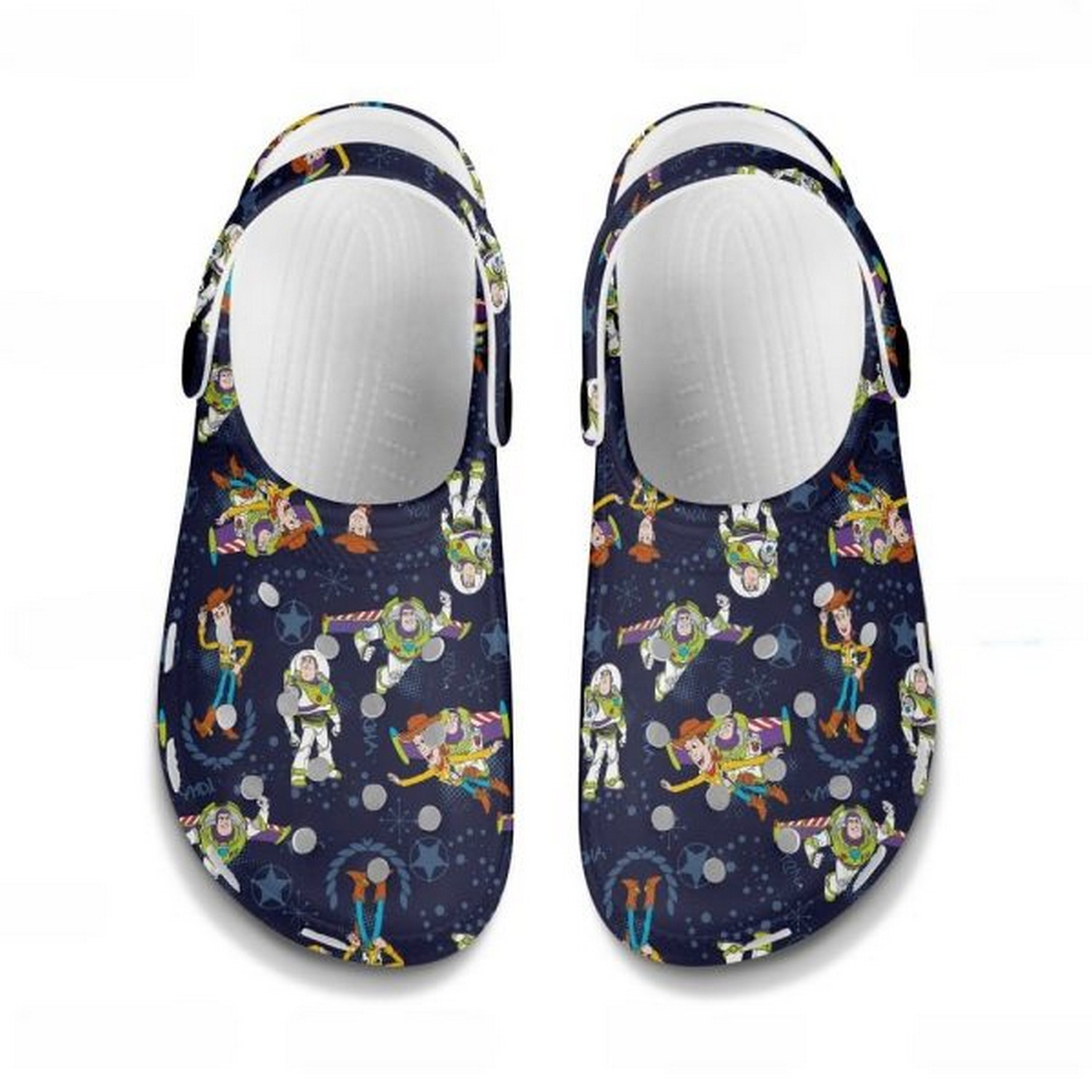 Toy Story Cartoon Crocs Crocband Clogs Shoes Comfortable For Men Women and Kids