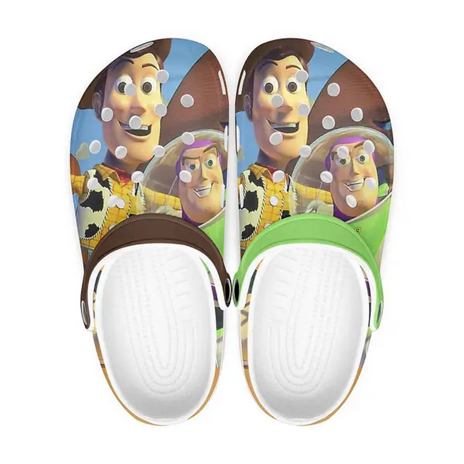 Toy Story Cartoon Crocs Crocband Clogs Shoes Comfortable For Men Women and Kids