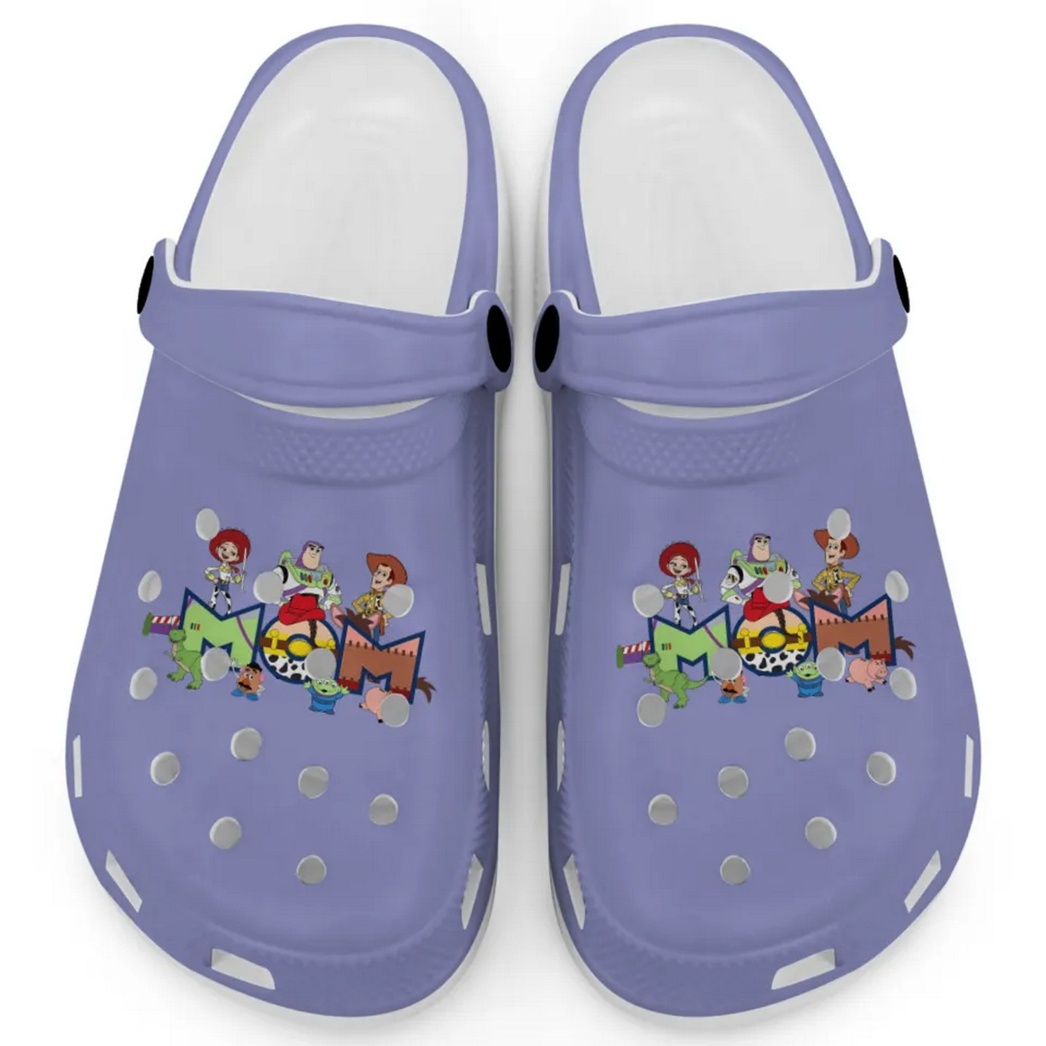 Toy Story Cartoon Crocs Crocband Clogs Shoes Comfortable For Men Women and Kids