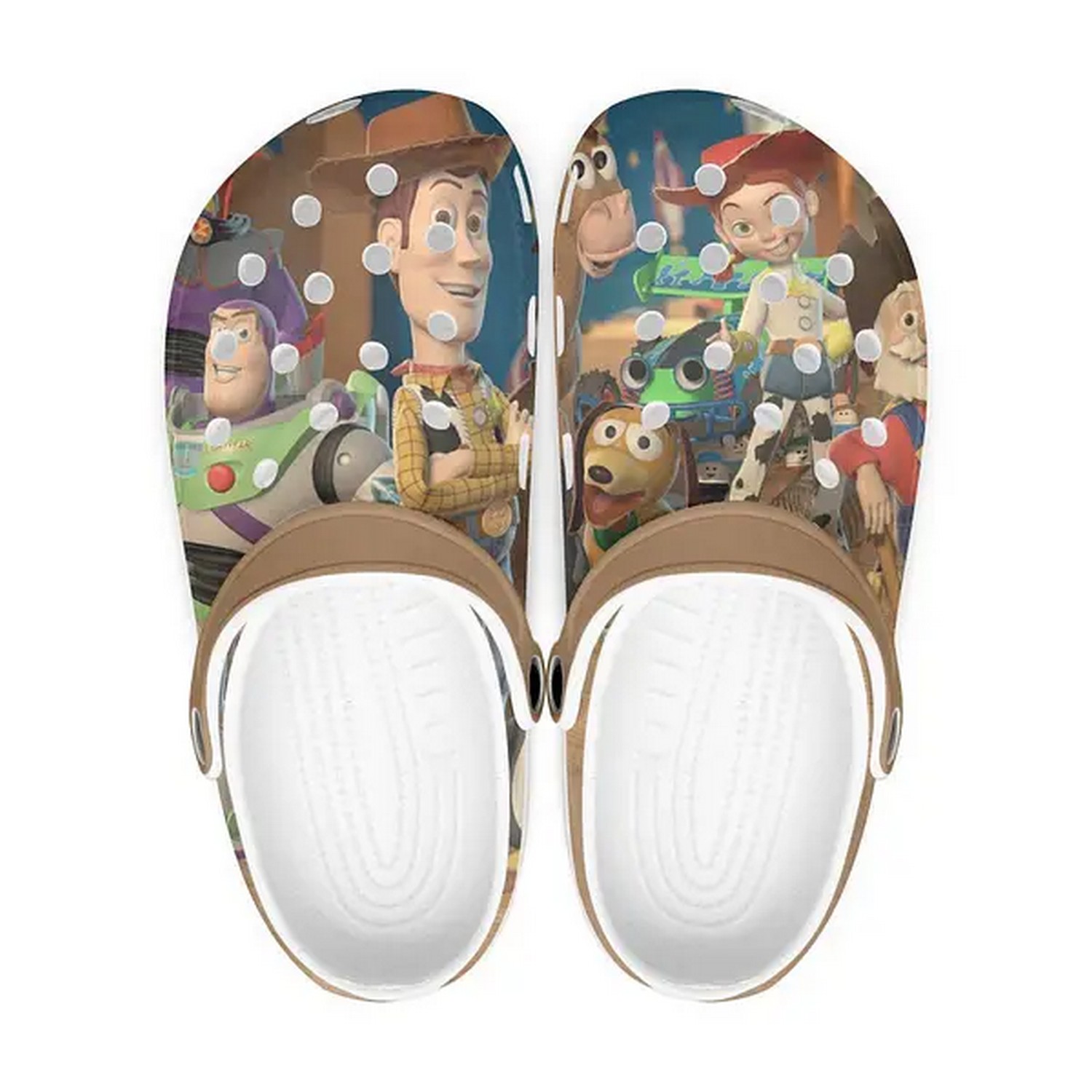 Toy Story Cartoon Crocs Crocband Clogs Shoes Comfortable For Men Women and Kids