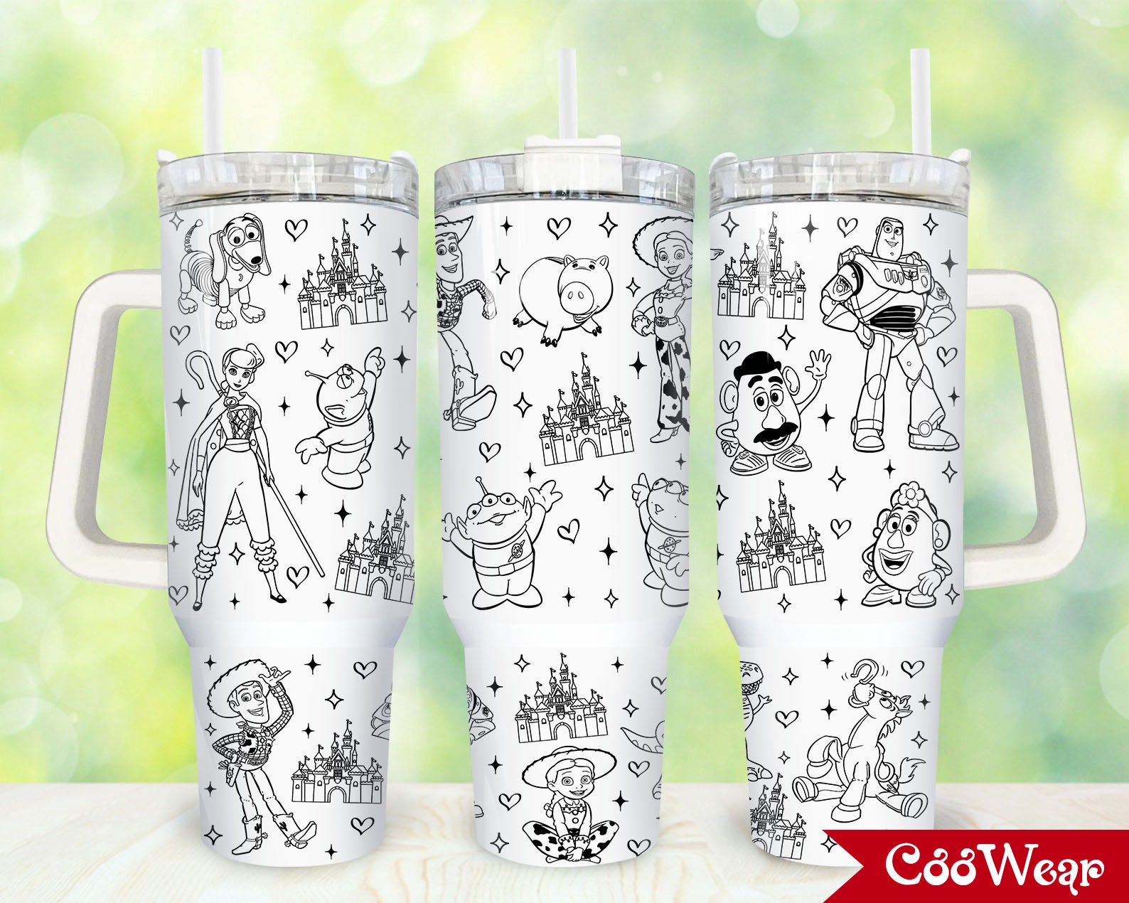 Toy Story Cartoon Custom Stanley Cup 40 oz 30 oz Tumbler With HandleTVC2301857