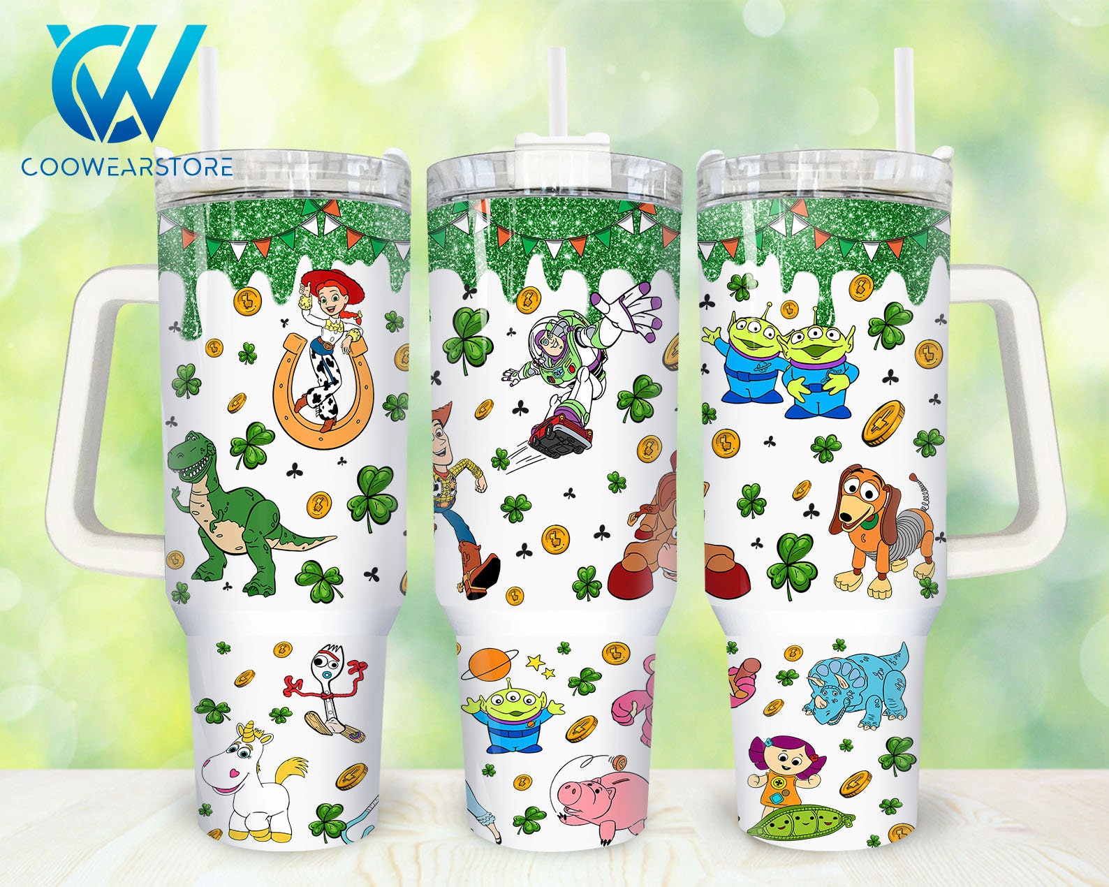Toy Story Cartoon Custom Stanley Cup 40 oz 30 oz Tumbler With HandleTVC2301861