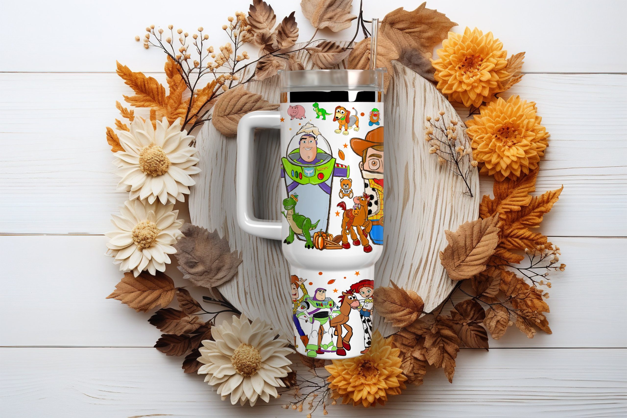 Toy Story Cartoon Custom Stanley Cup 40 oz 30 oz Tumbler With HandleTVC2301883 - Image 2