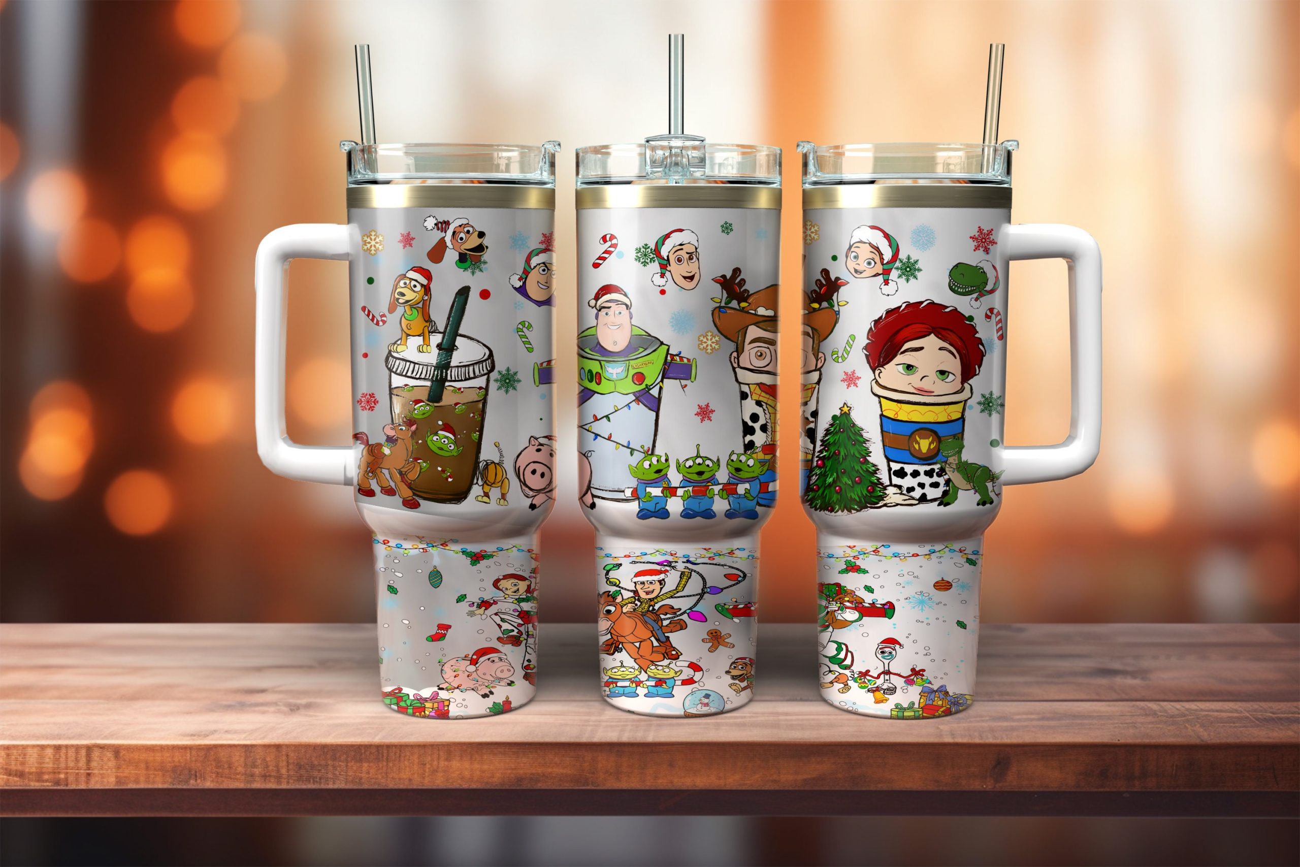 Toy Story Cartoon Custom Stanley Cup 40 oz 30 oz Tumbler With HandleTVC2301886 - Image 2