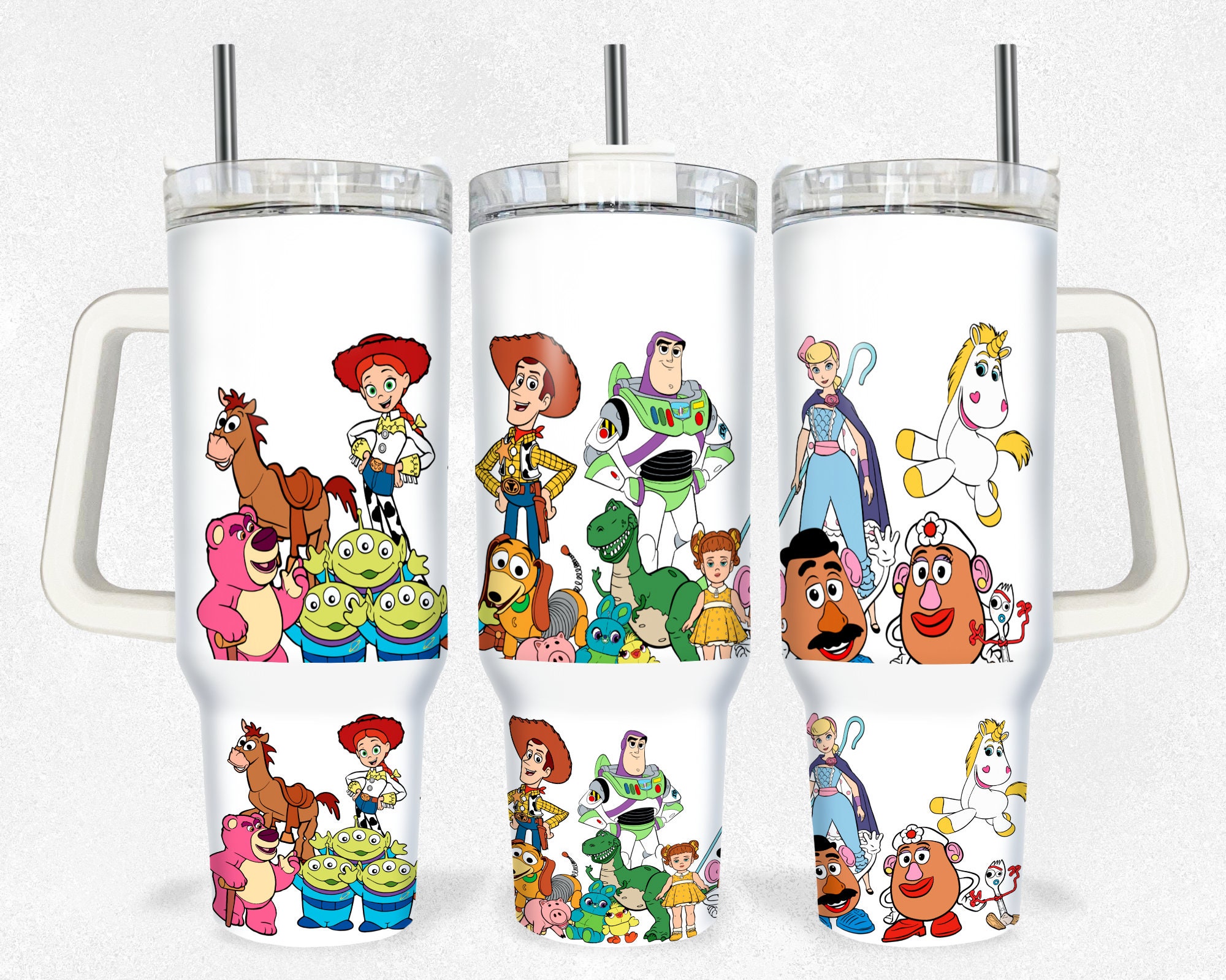 Toy Story Disney Cartoon Custom Stanley Cup 40 oz 30 oz Tumbler With HandleTVC2301156