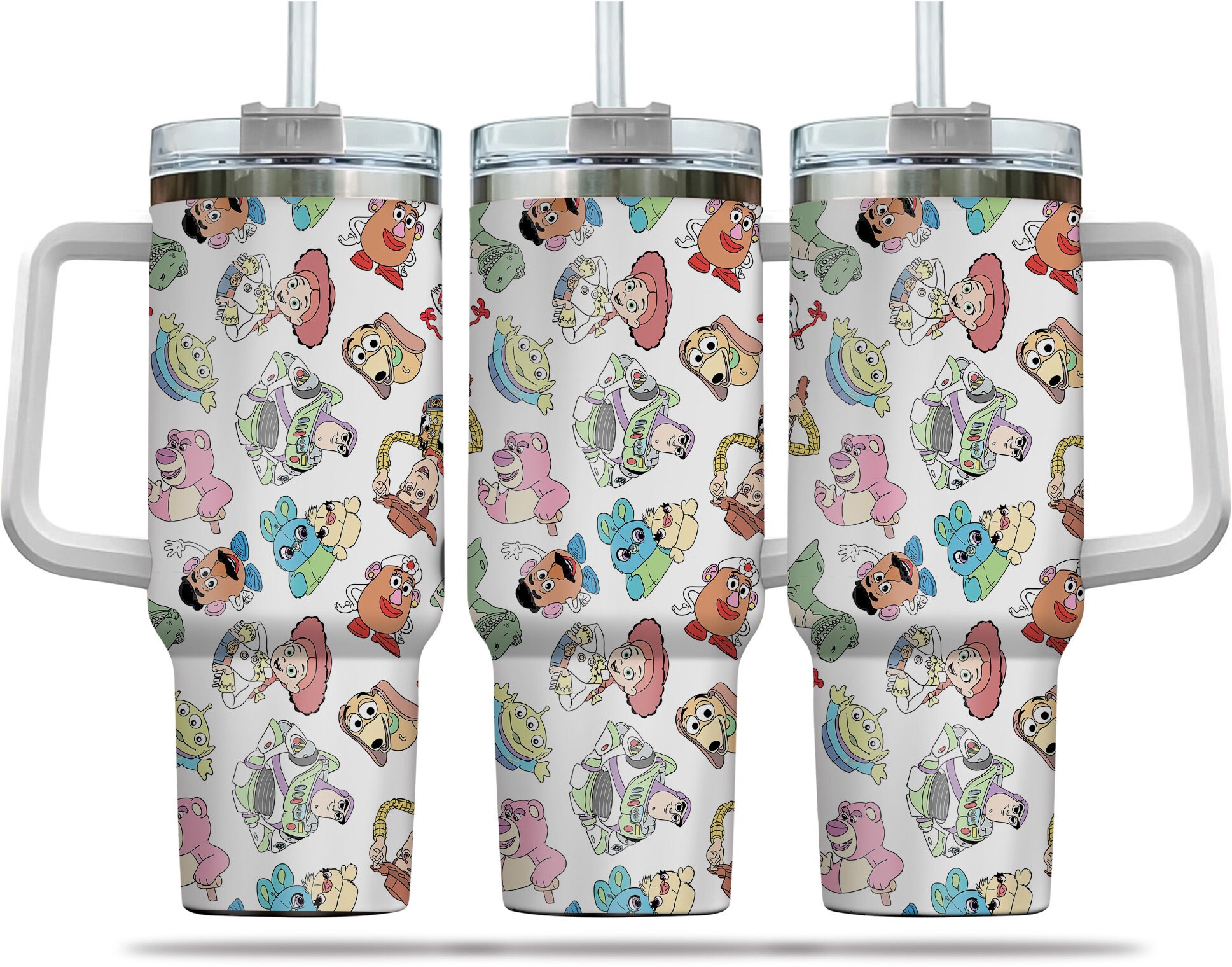 Toy Story Disney Cartoon Custom Stanley Cup 40 oz 30 oz Tumbler With HandleTVC2301973