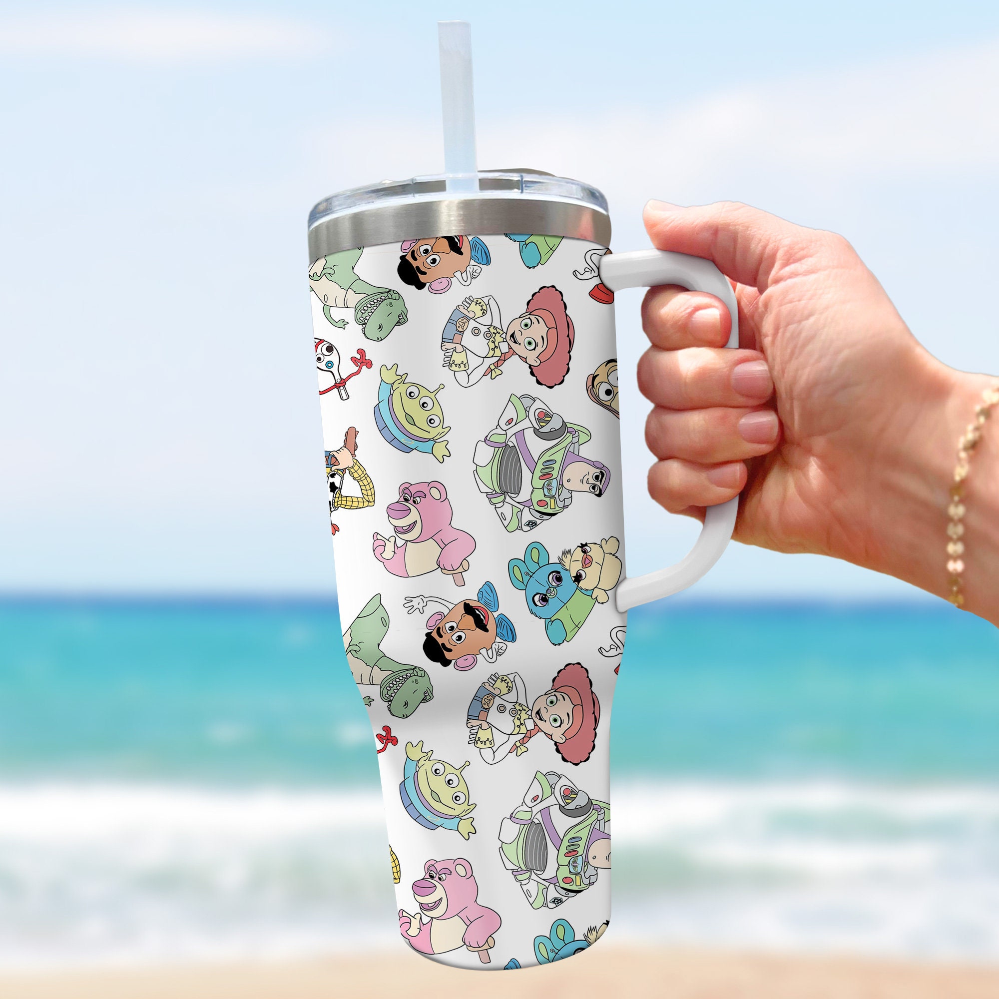 Toy Story Disney Cartoon Custom Stanley Cup 40 oz 30 oz Tumbler With HandleTVC2301973 - Image 2