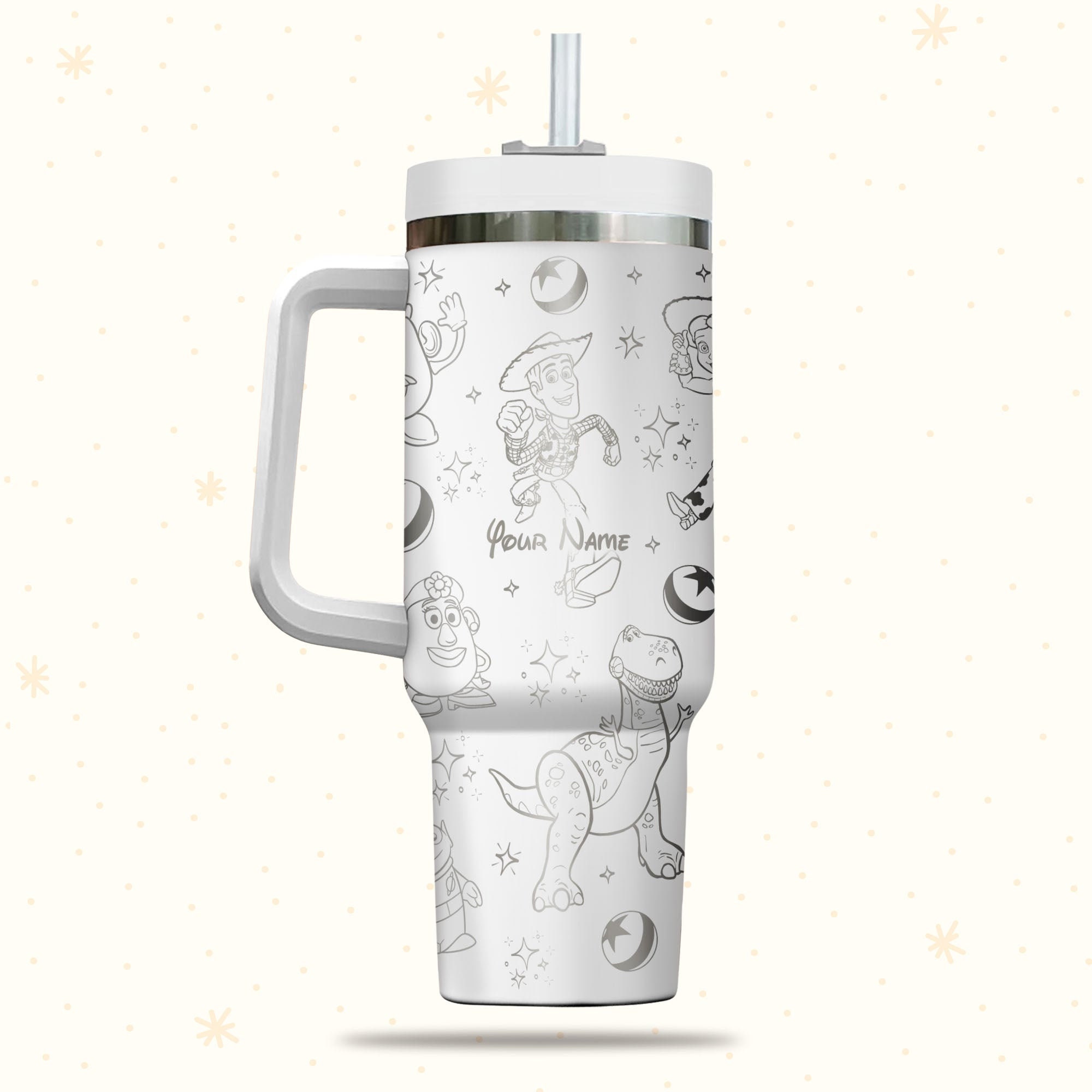 Toy Story Disney Cartoon Custom Stanley Cup 40 oz 30 oz Tumbler With HandleTVC2301975