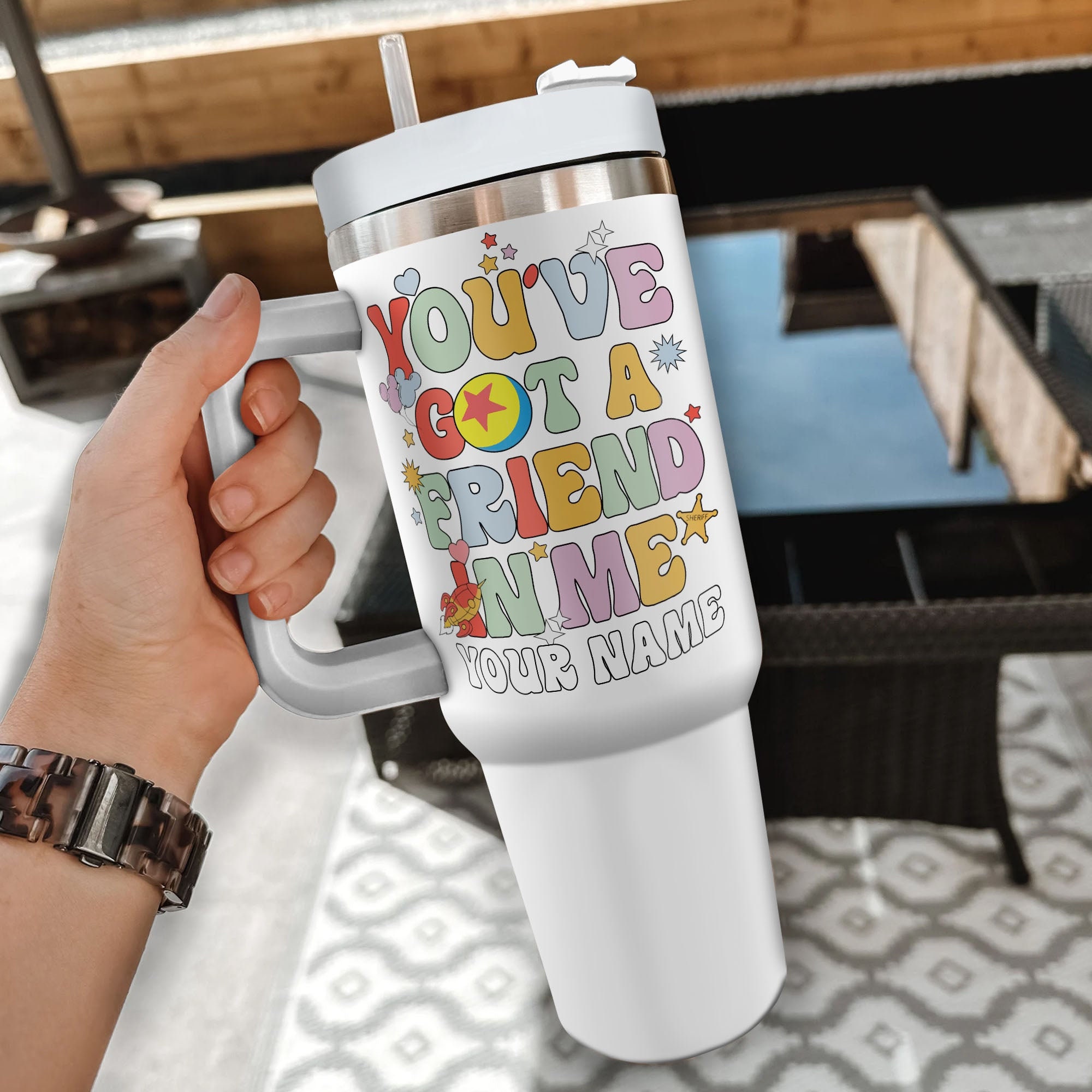 Toy Story Disney Cartoon Custom Stanley Cup 40 oz 30 oz Tumbler With HandleTVC2301977 - Image 2