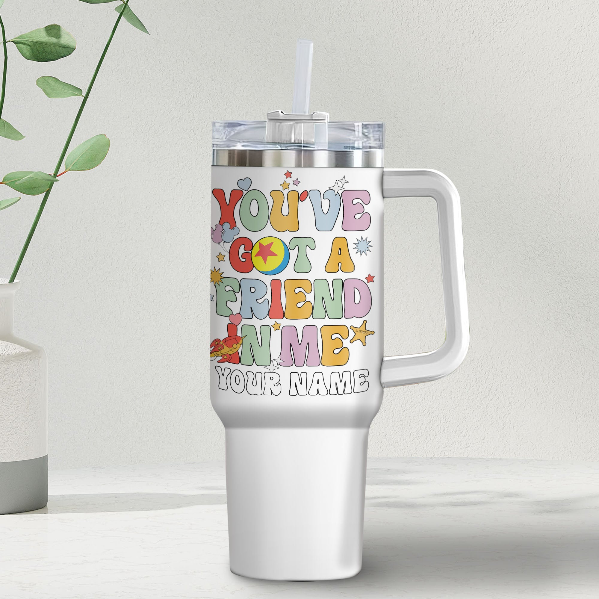 Toy Story Disney Cartoon Custom Stanley Cup 40 oz 30 oz Tumbler With HandleTVC2301977