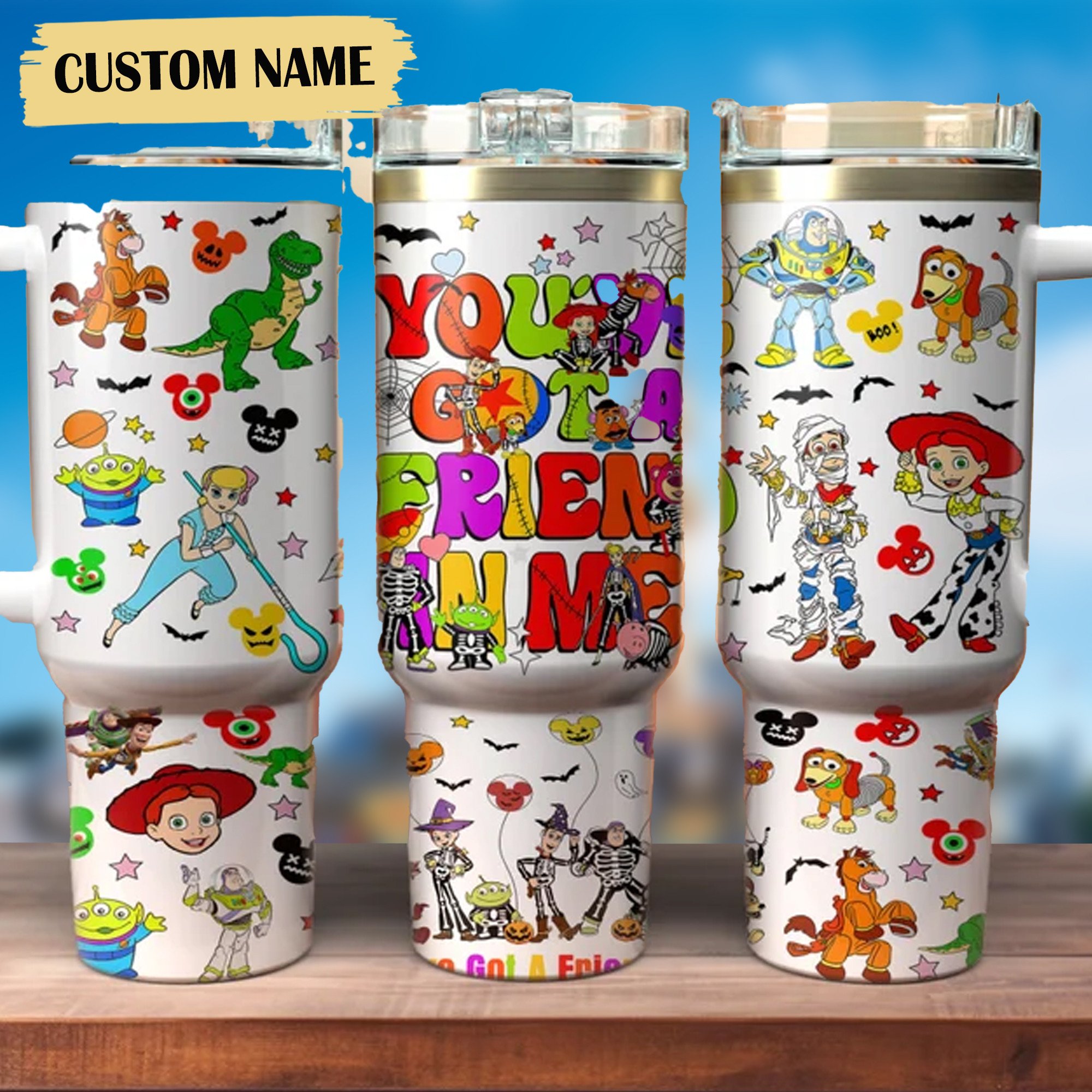 Toy Story Disney TV Series Custom Stanley Cup 40 oz 30 oz Tumbler With HandleTVC2301666