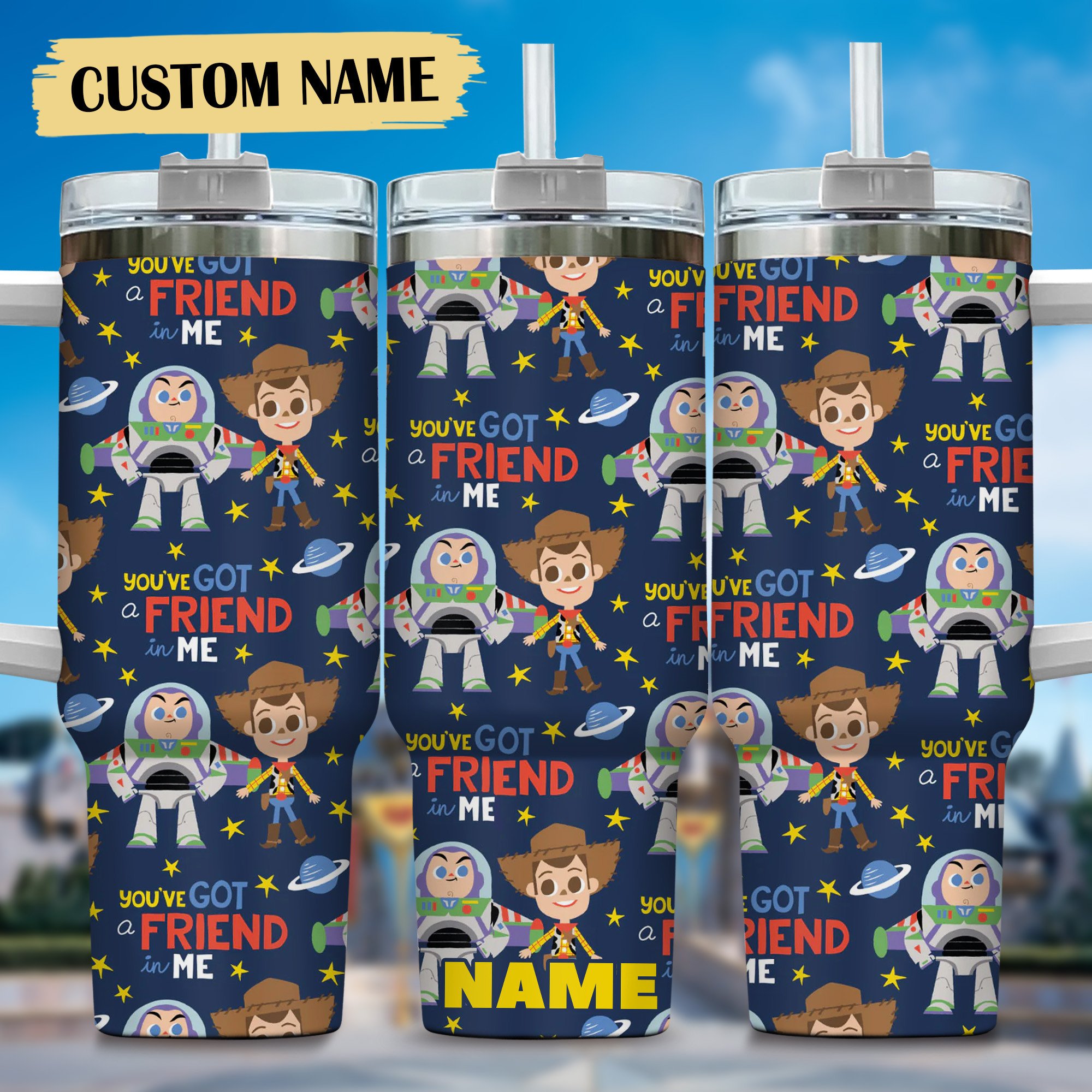 Toy Story Disney TV Series Custom Stanley Cup 40 oz 30 oz Tumbler With HandleTVC2301667