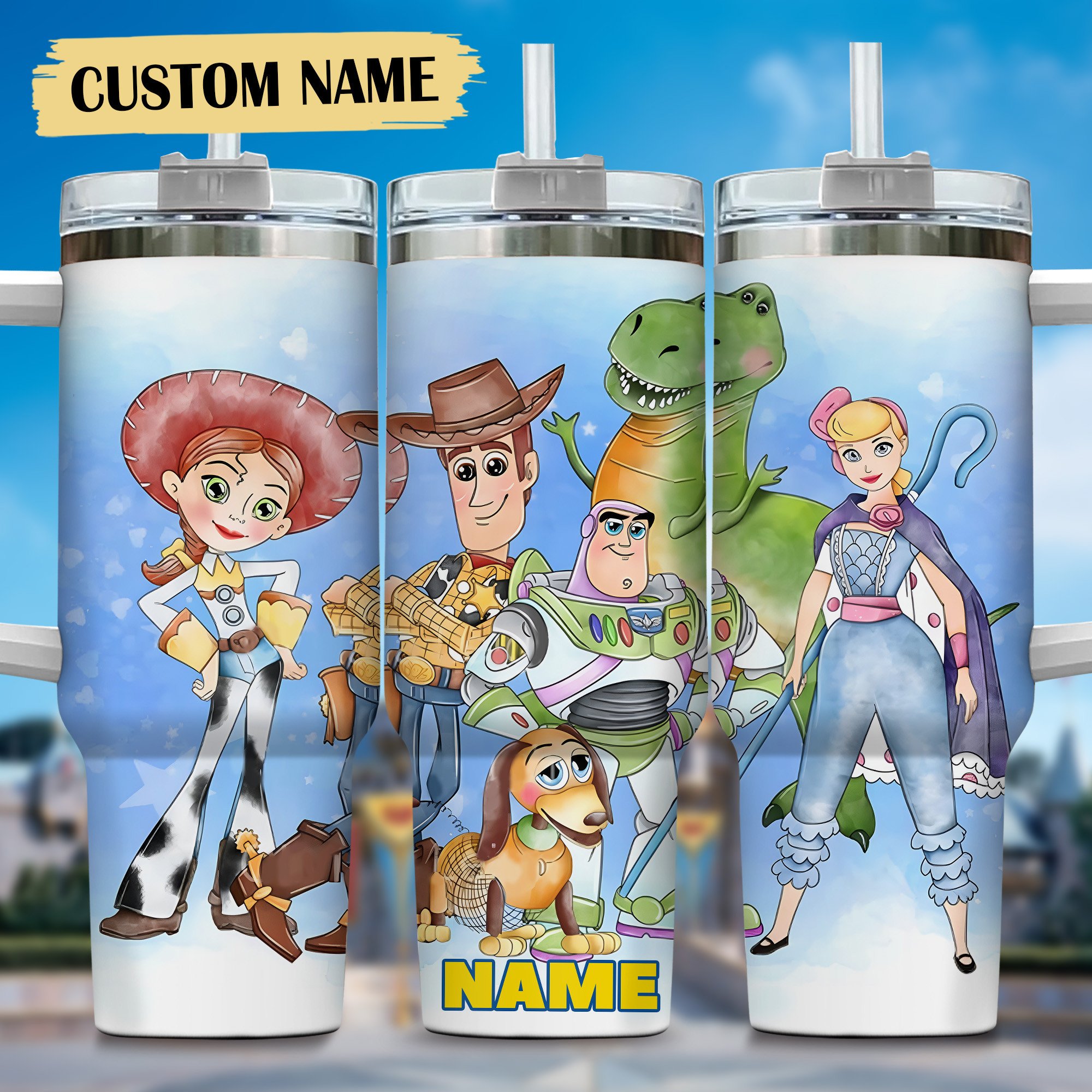Toy Story Disney TV Series Custom Stanley Cup 40 oz 30 oz Tumbler With HandleTVC2301667