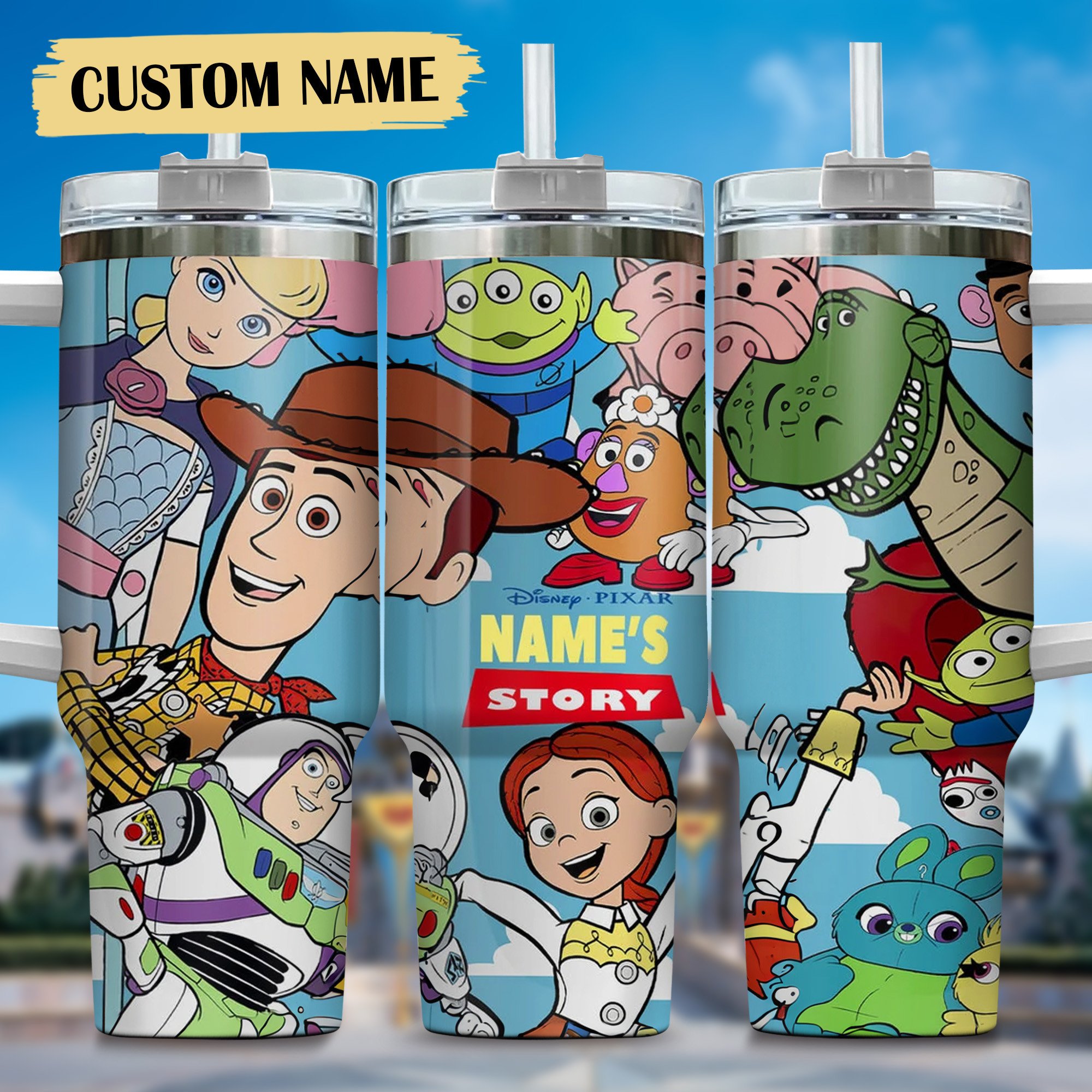 Toy Story Disney TV Series Custom Stanley Cup 40 oz 30 oz Tumbler With HandleTVC2301667