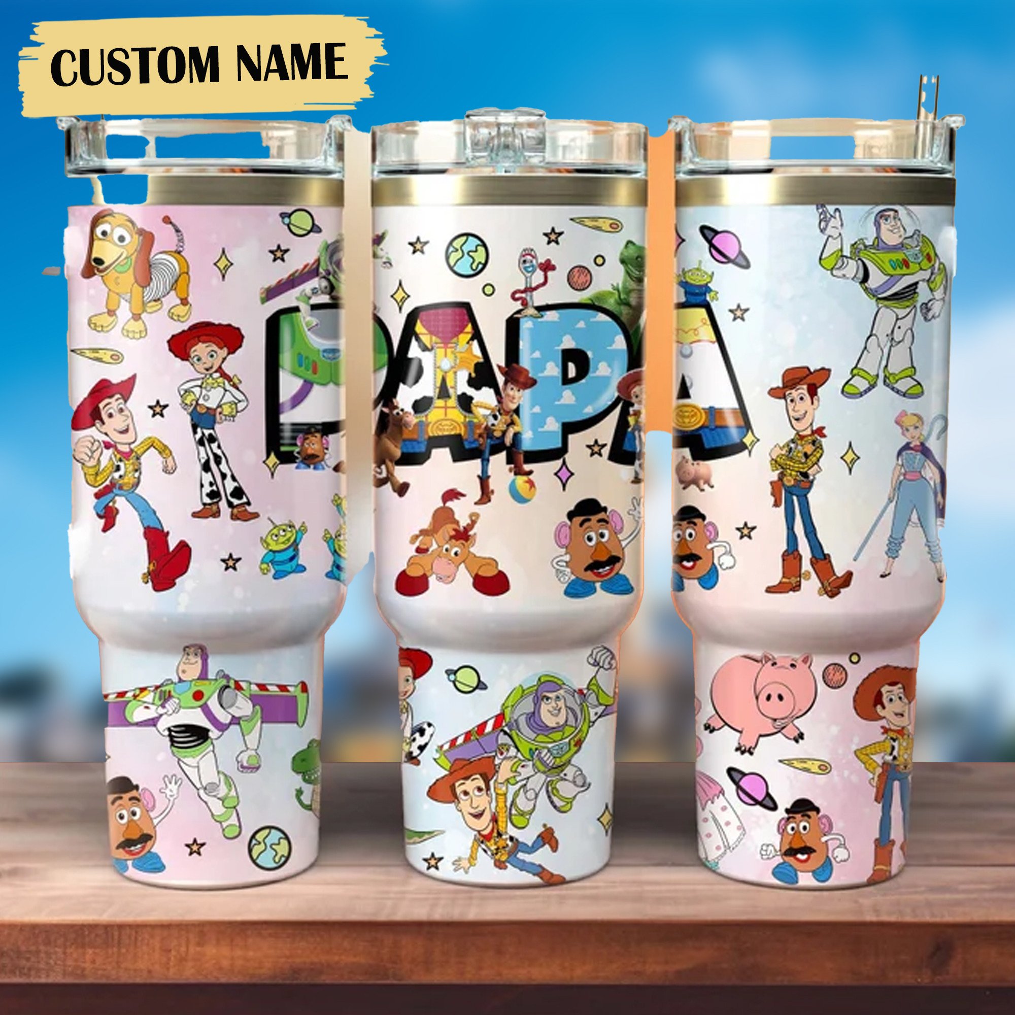 Toy Story Disney TV Series Custom Stanley Cup 40 oz 30 oz Tumbler With HandleTVC2301667