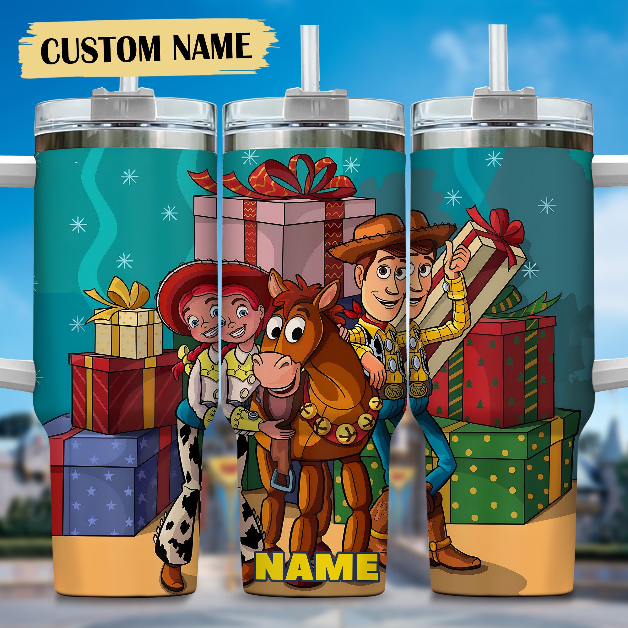 Toy Story Disney TV Series Custom Stanley Cup 40 oz 30 oz Tumbler With HandleTVC2301667
