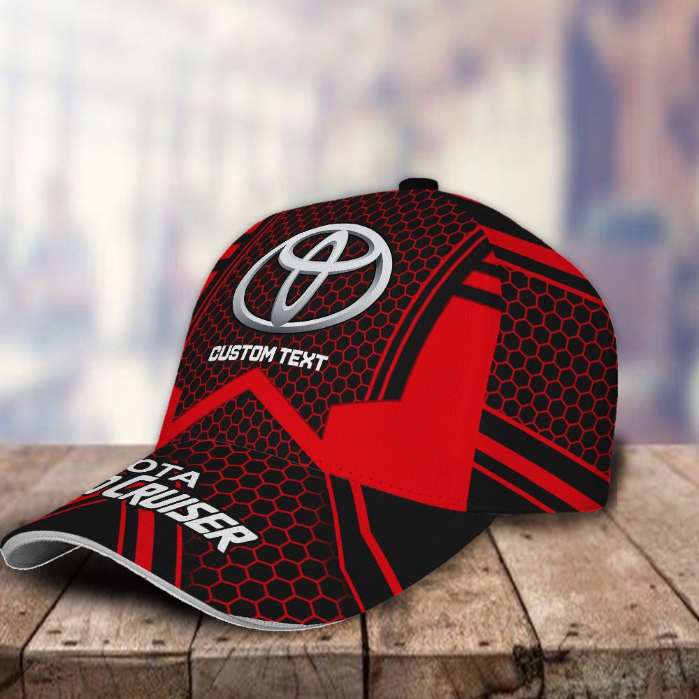 Toyota Land Cruiser Logo Custom Name Full Printing 3D Classic Cap Hat For Men Women Trucker Hats Custom Hats Gifts For Men & Women