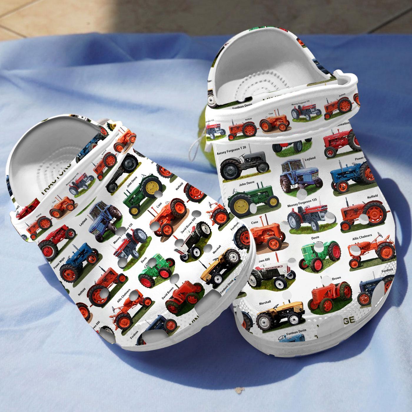 Tractors Collection Crocs Crocband Clogs Shoes Comfortable For Men Women and Kids