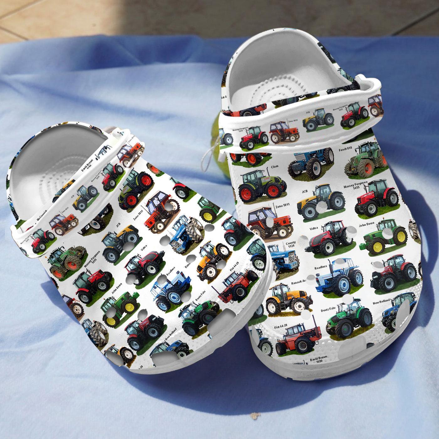 Tractors Collection Crocs Crocband Clogs Shoes Comfortable For Men Women and Kids
