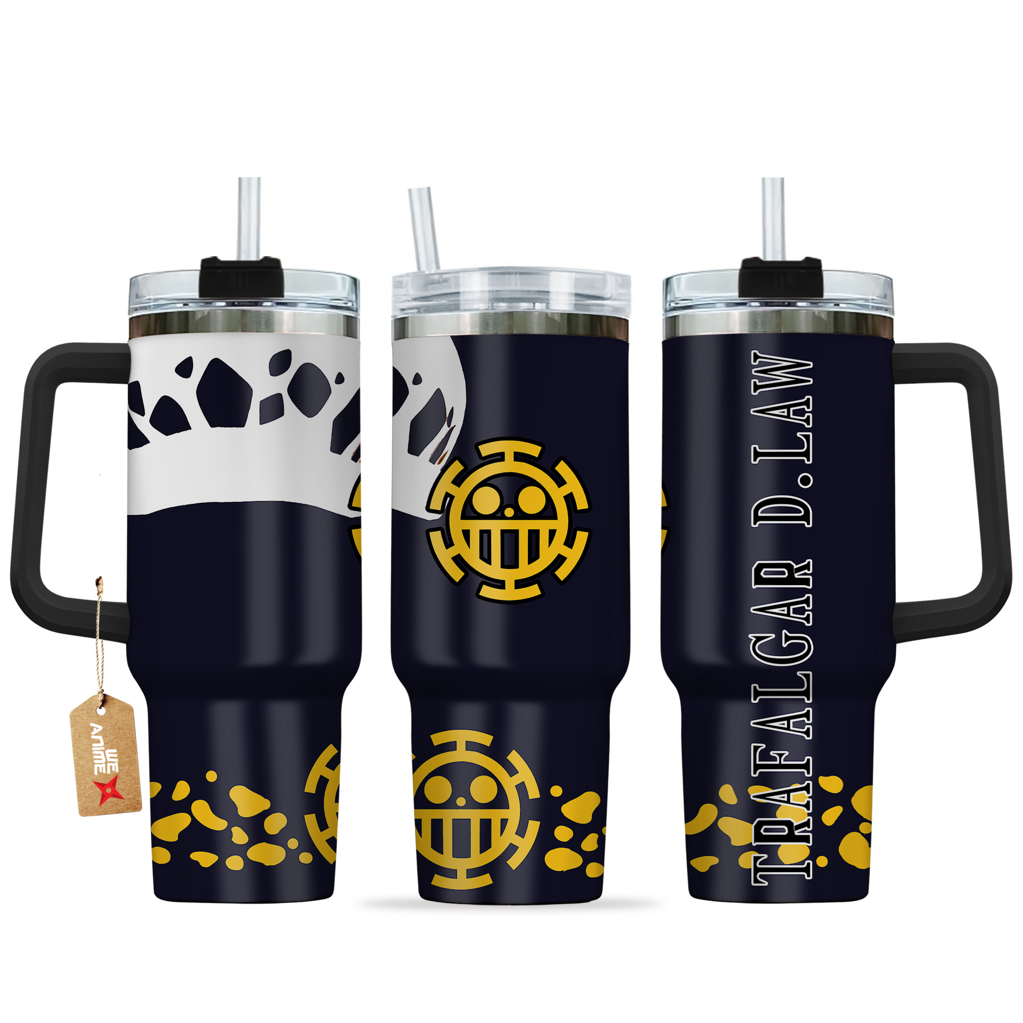 Trafalgar D. Law One Piece Anime Custom Stanley Cup 40 oz 30 oz Tumbler With HandleTVC2301139