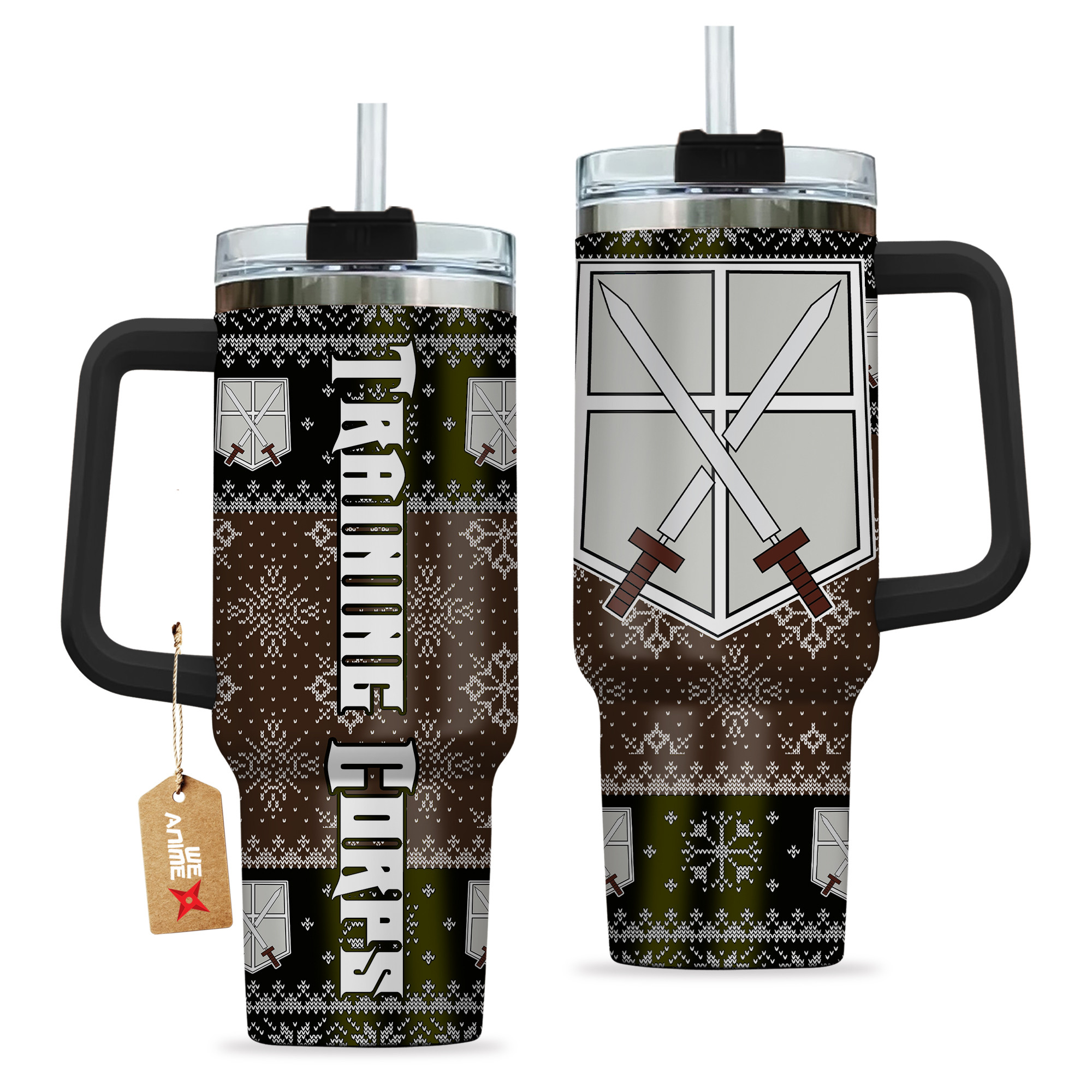 Training Corps Attack on Titan Anime Custom Stanley Cup 40 oz 30 oz Tumbler With HandleTVC2301134 - Image 2