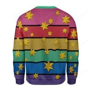 Treat People With Kindness Ugly Christmas Sweater Adult 3D Funny Matching for family - Image 2