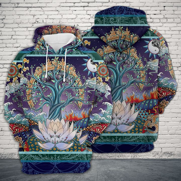 Tree Of Life 3D All Over Print Hoodie, Zip Hoodie